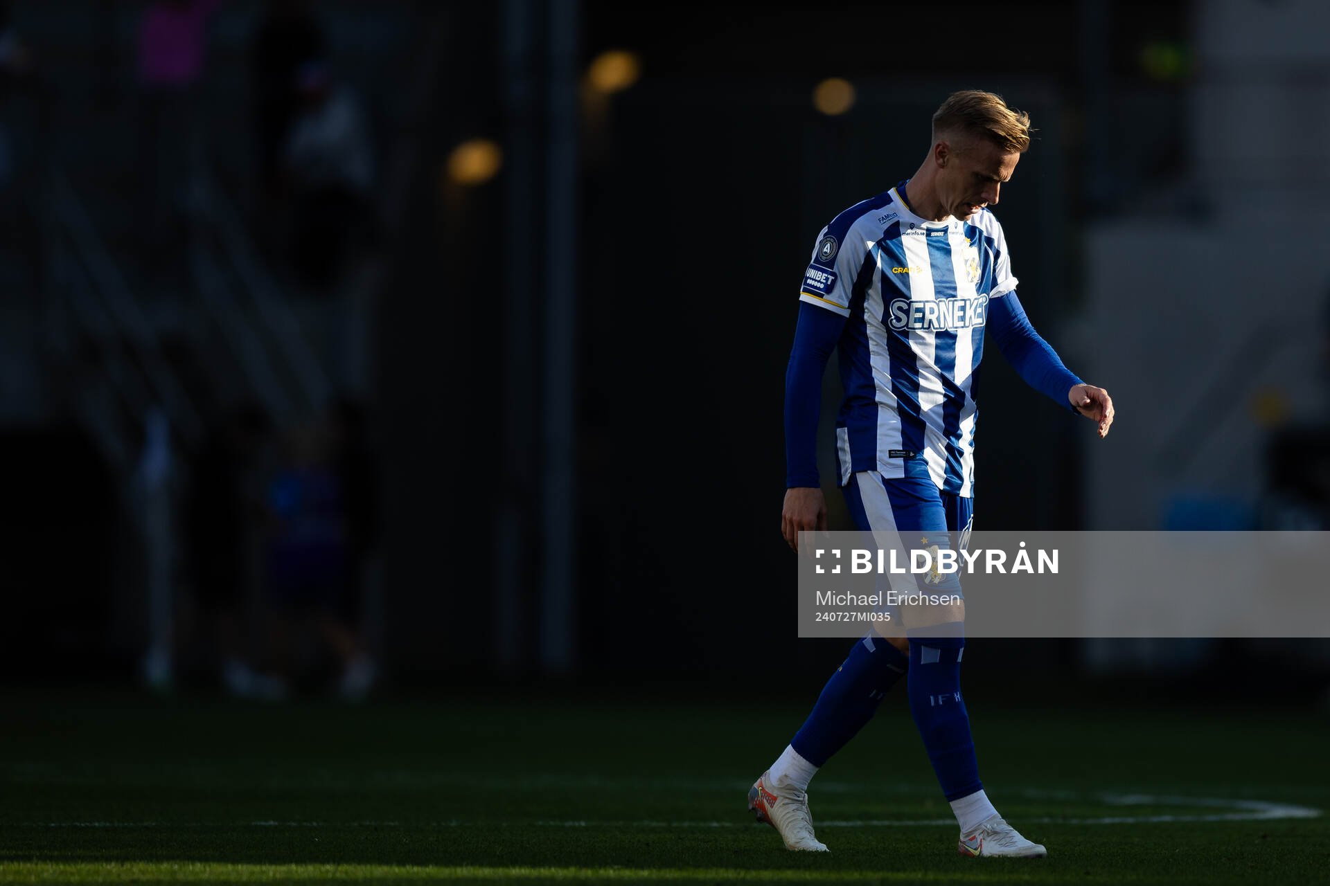 IFK Göteborgs Oscar Wendt deppar