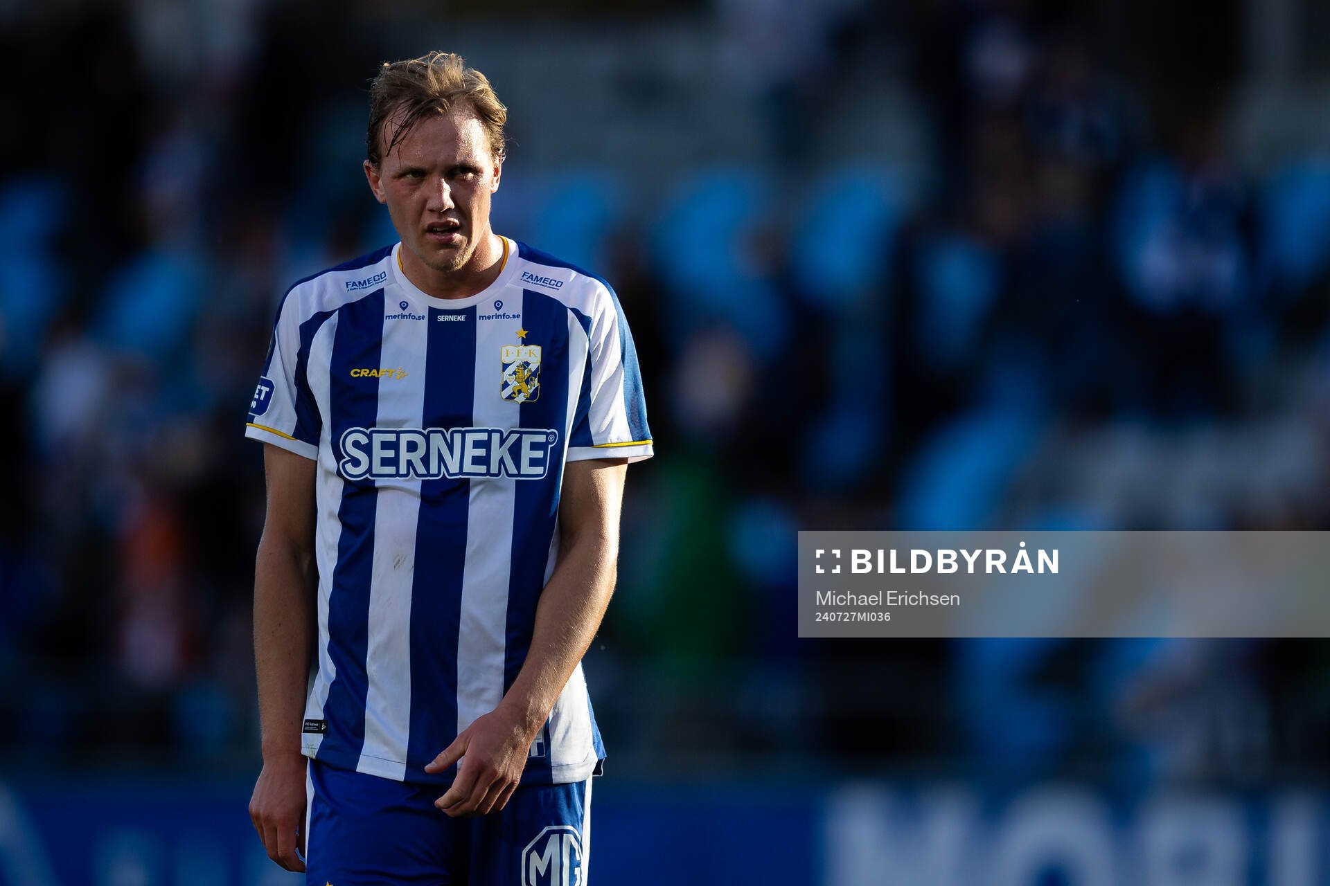 IFK Göteborgs Adam Carlén deppar
