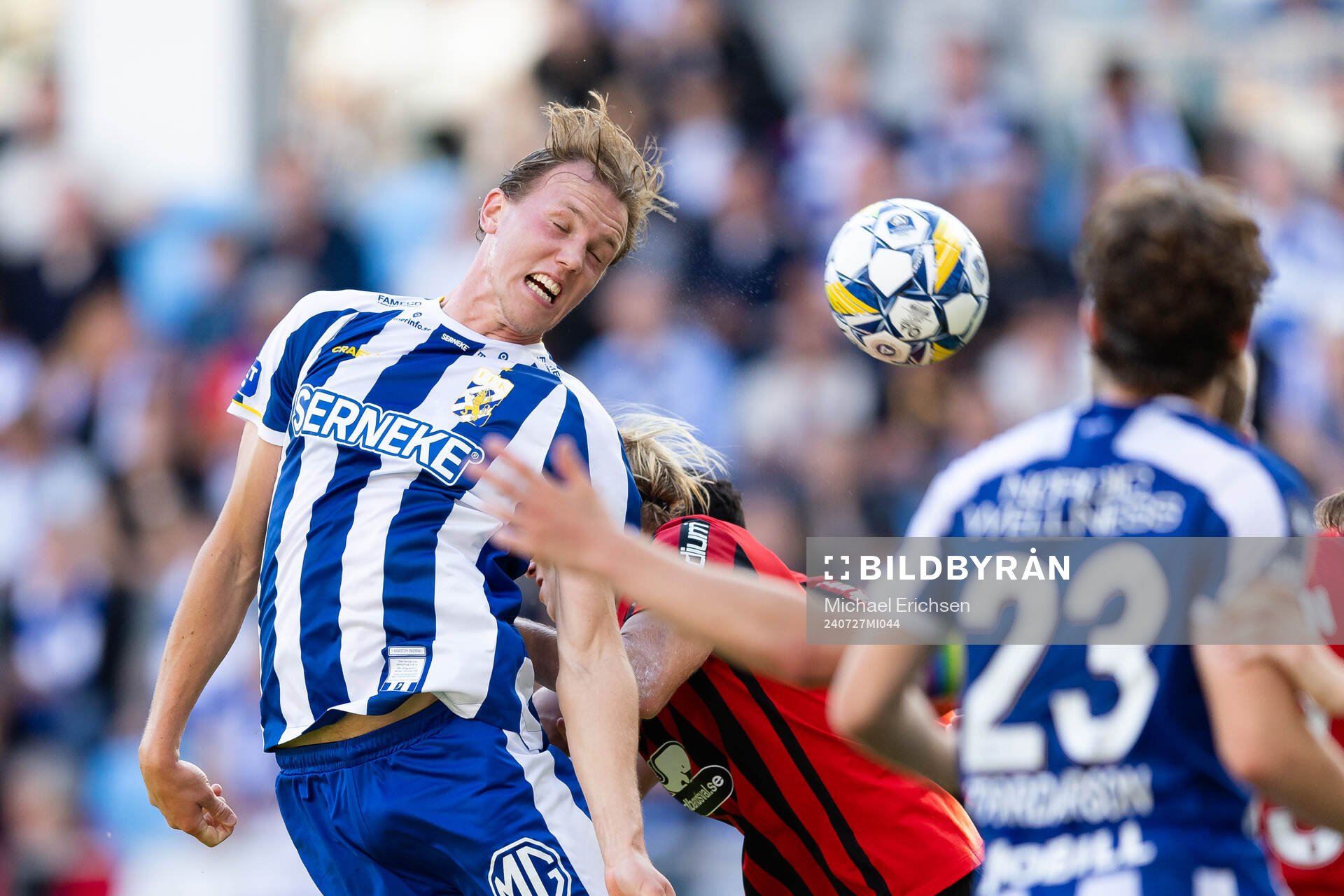 IFK Göteborgs Adam Carlén nickar