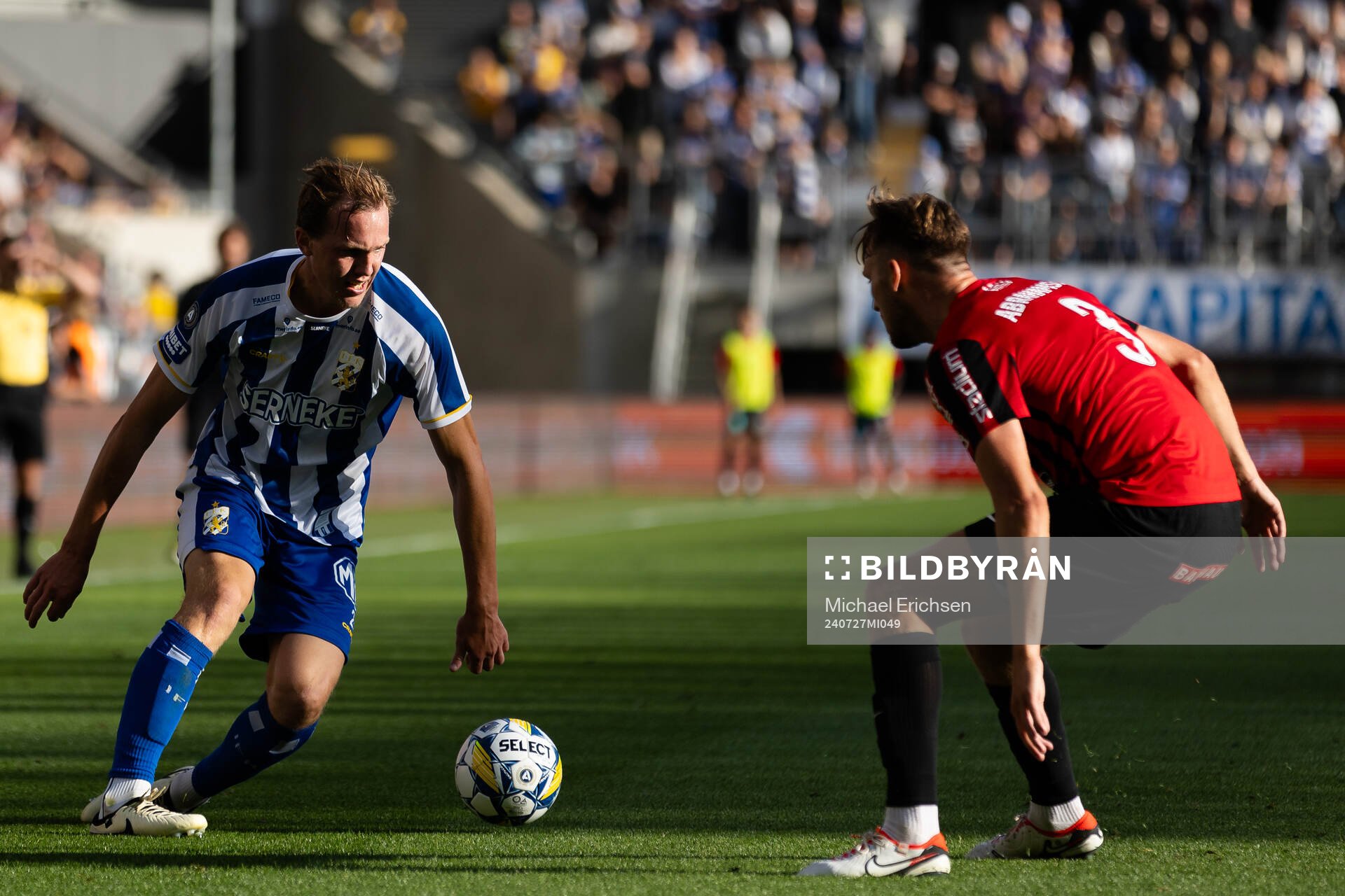 IFK Göteborgs Arbnor Mucolli och Brommapojkarnas Alexander