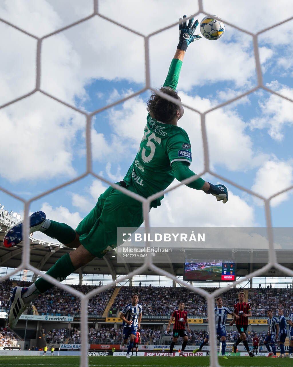 IFK Göteborgs målvakt Elis Bishesari