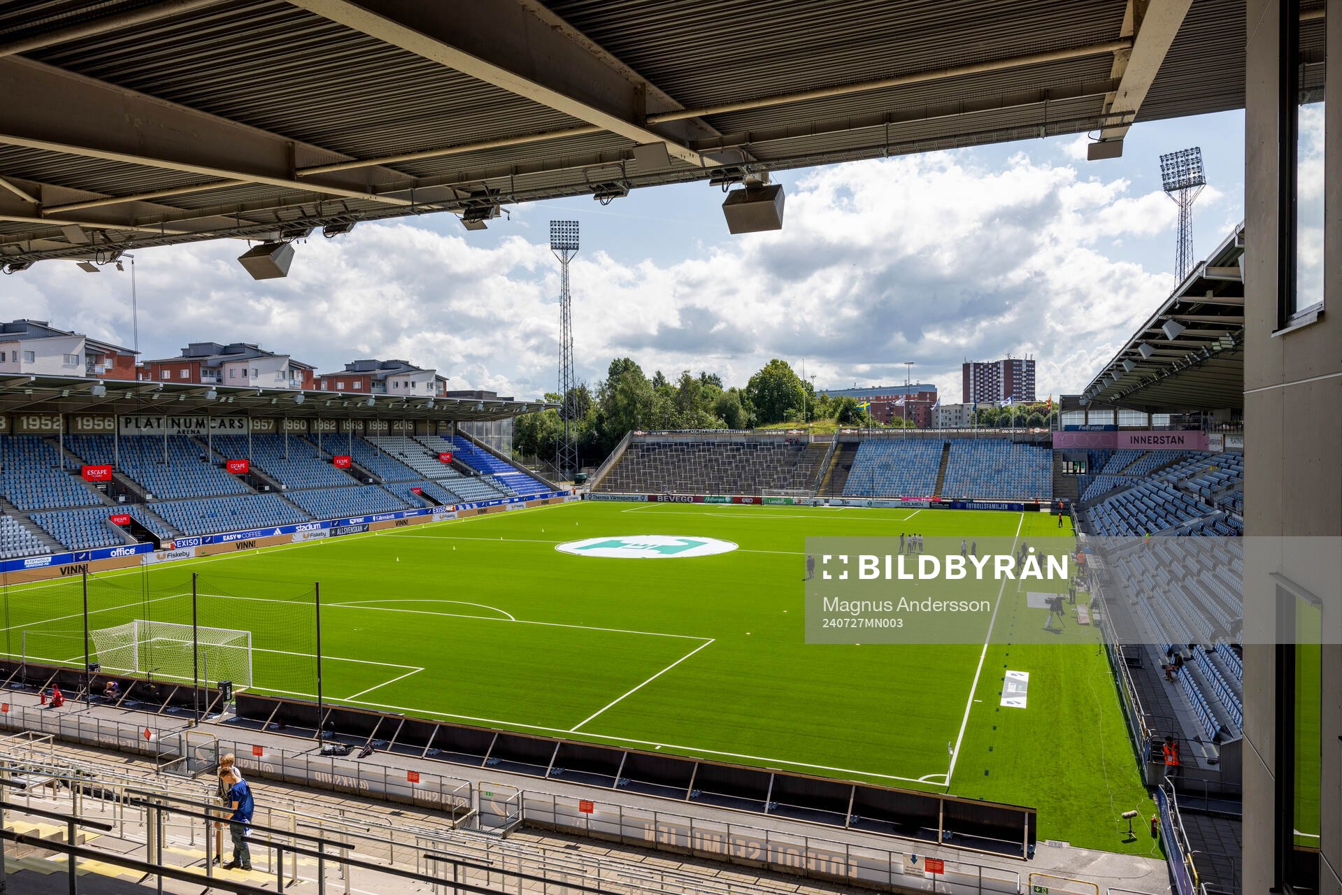 Interiör vy av Platinumcars Arena
