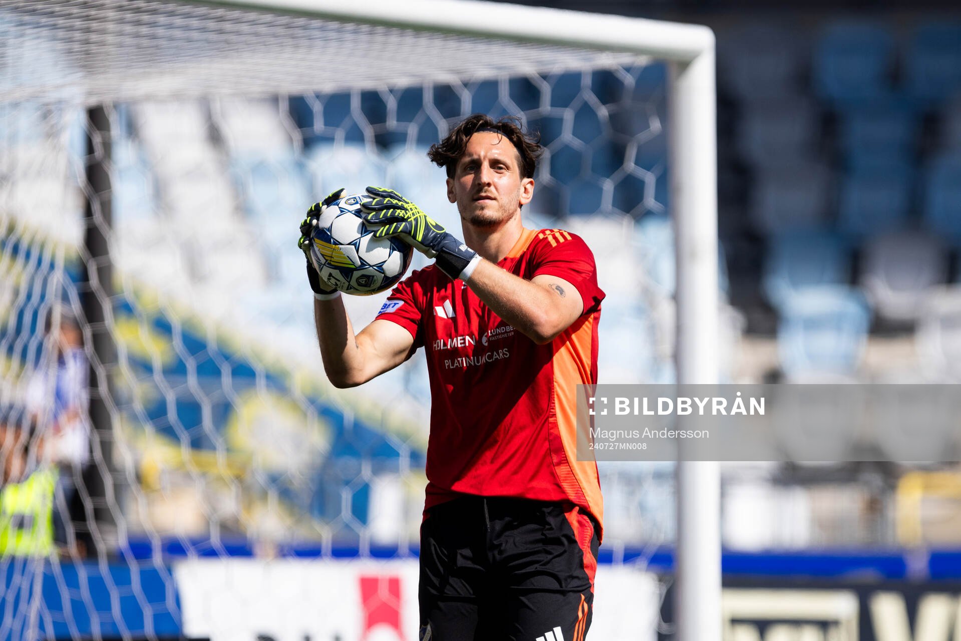 IFK Norrköpings målvakt David Mitov Nilsson på