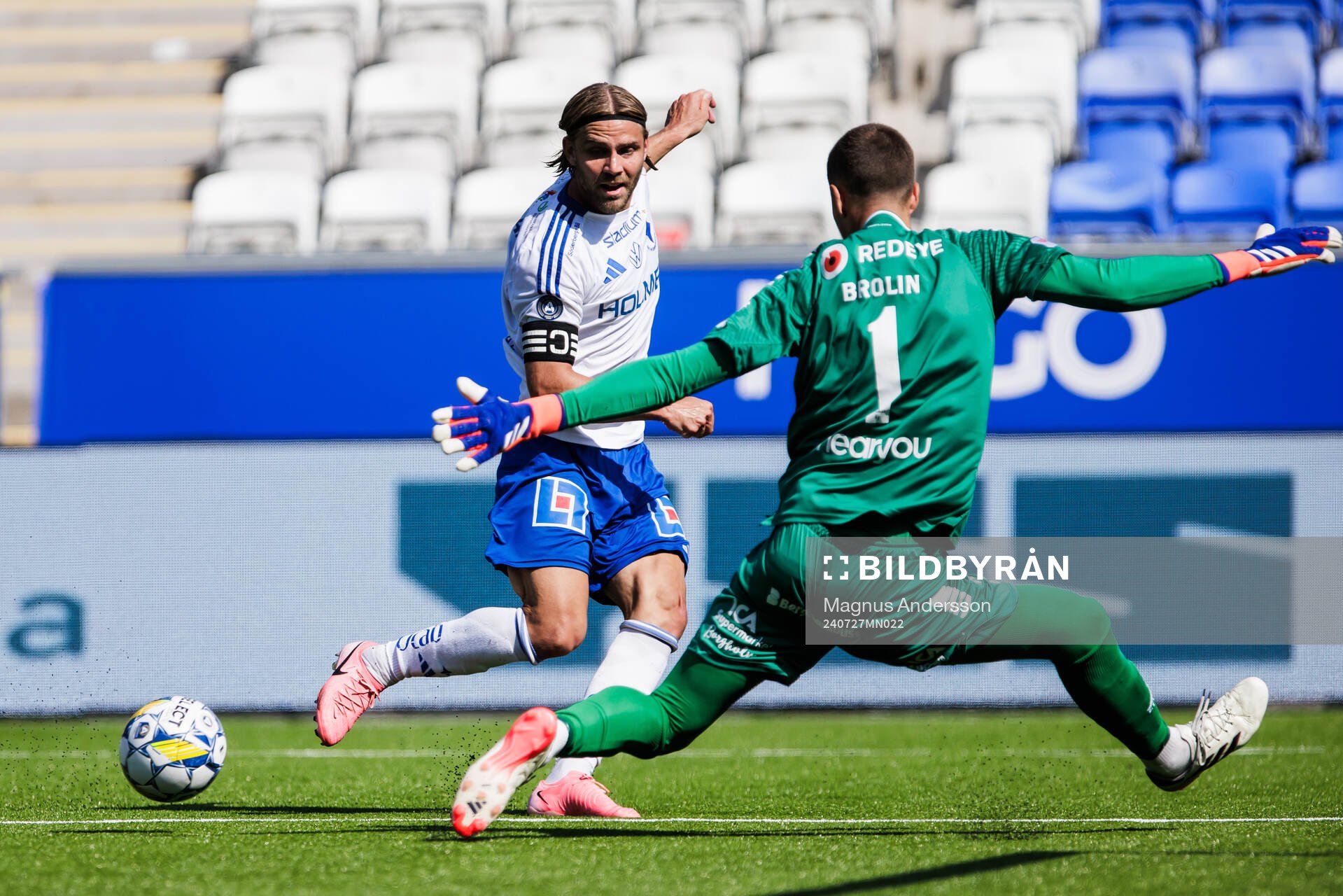 IFK Norrköpings Christoffer Nyman och Kalmars Samuel Brolin