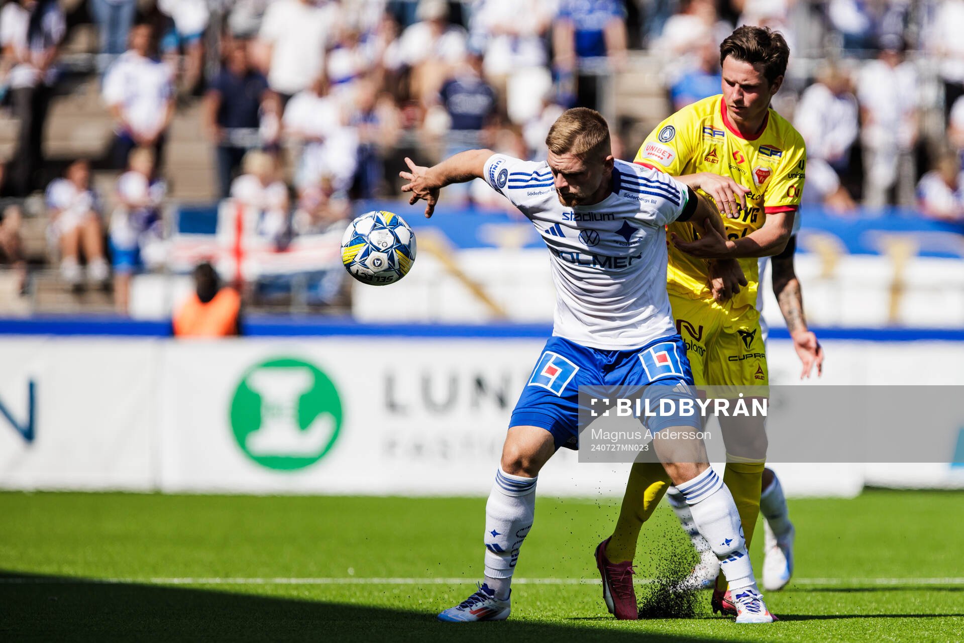 IFK Norrköpings Dino Salihovic och Kalmars Max Svensson