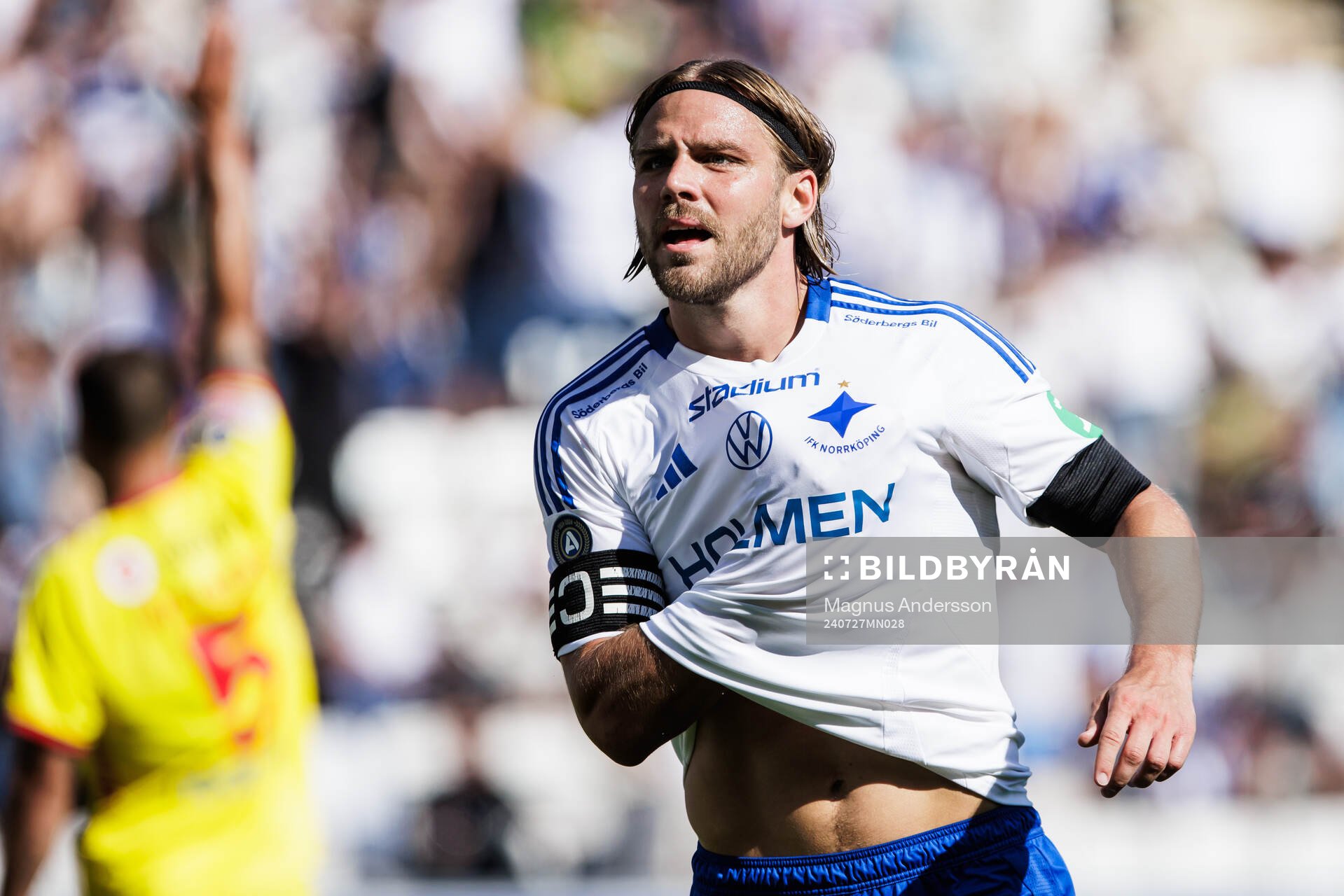 IFK Norrköpings Christoffer Nyman jublar