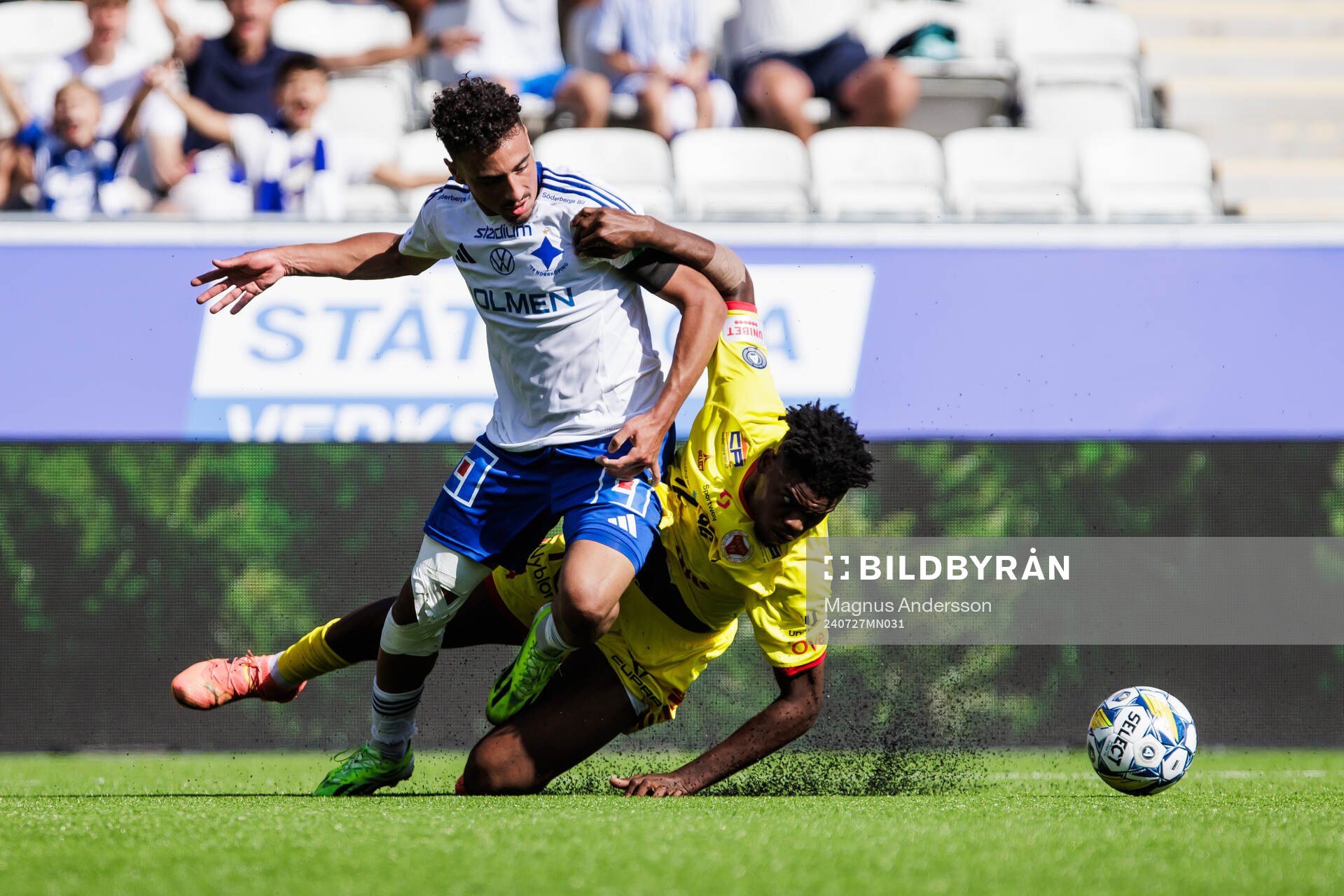 IFK Norrköpings Moutaz Neffati och Kalmars Vince Osuji