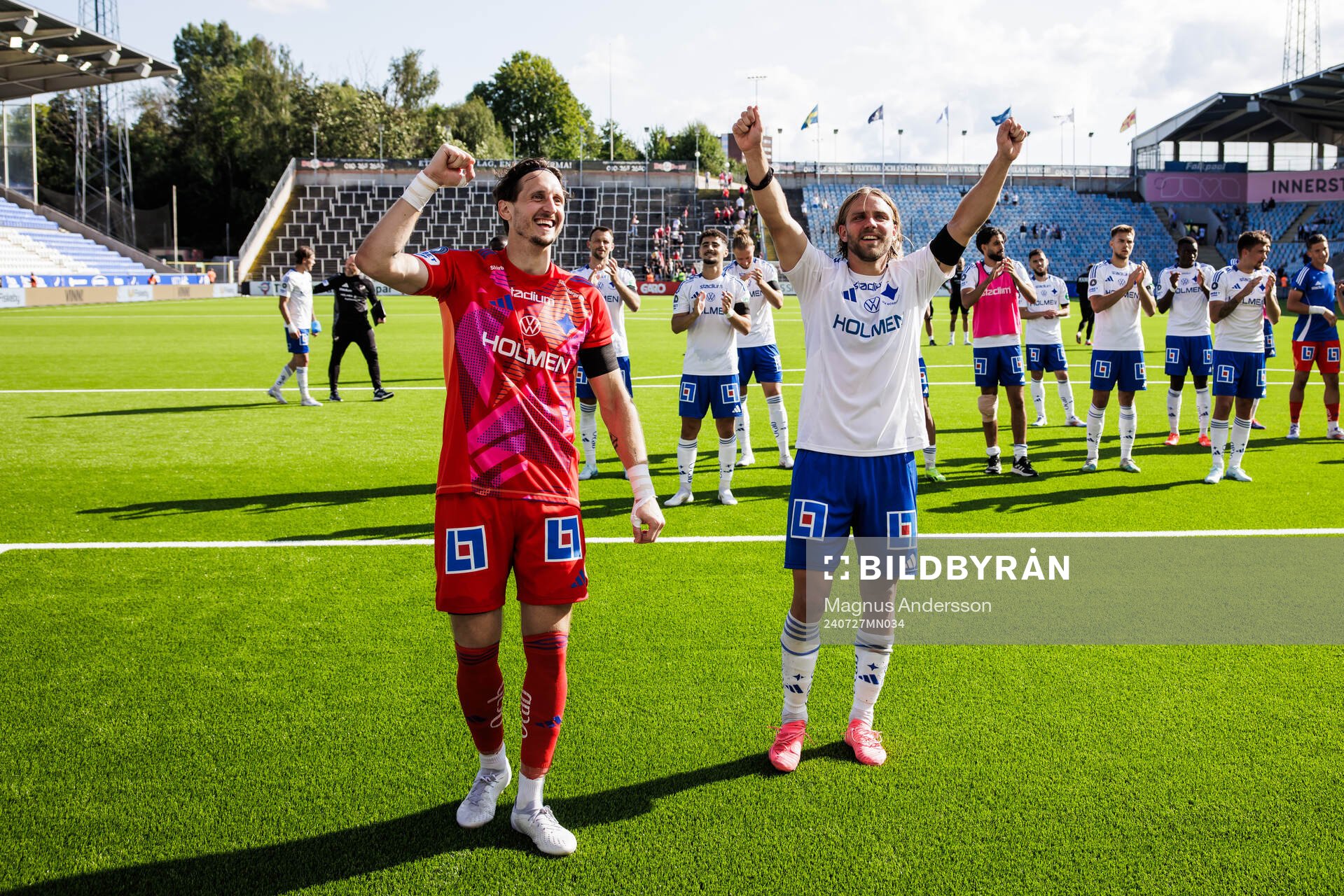 IFK Norrköpings David Mitov Nilsson och Christoffer Nyman