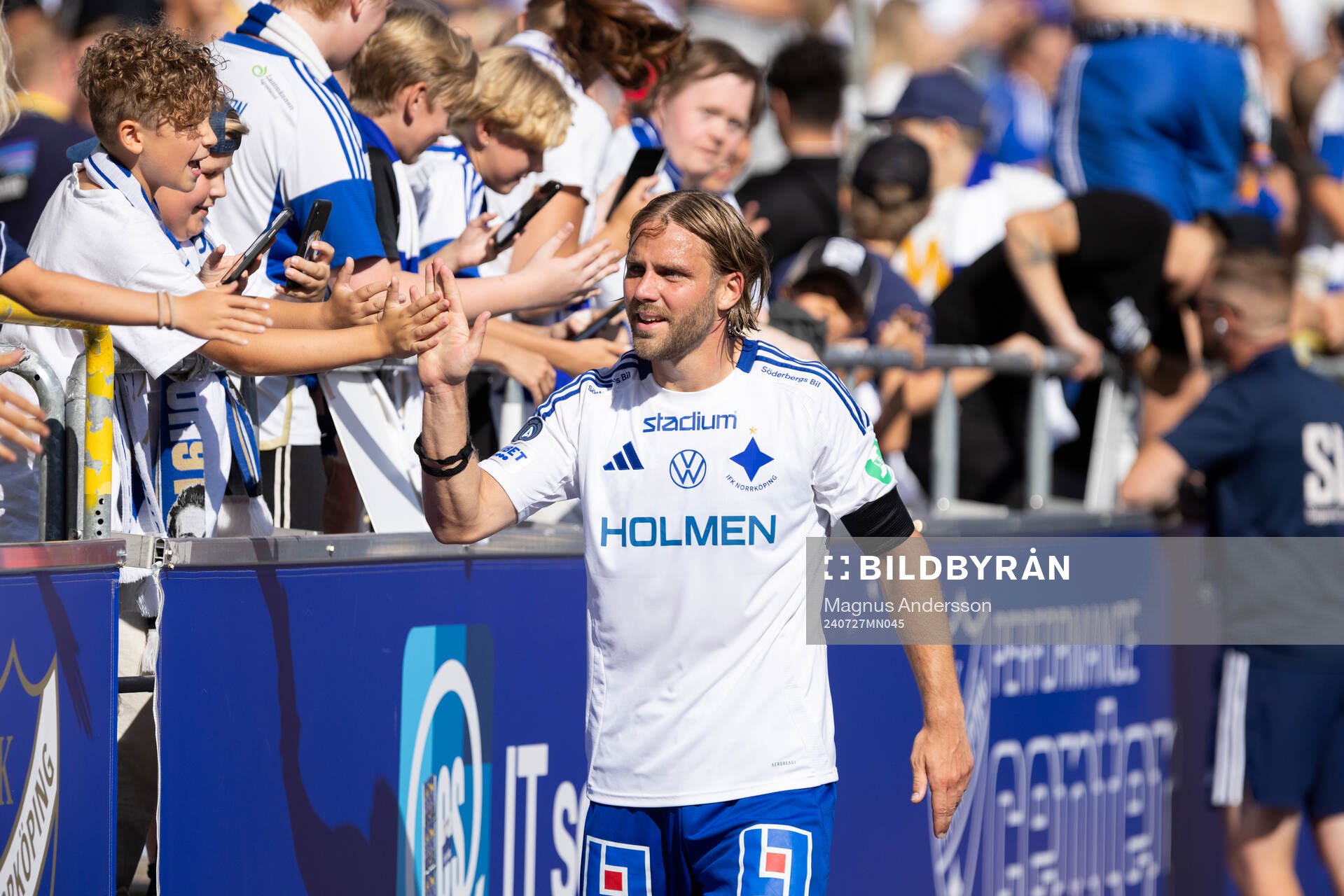 IFK Norrköpings Christoffer Nyman jublar
