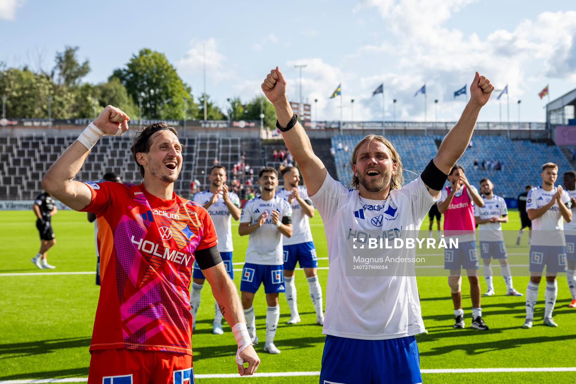 IFK Norrköpings målvakt David Mitov Nilsson och