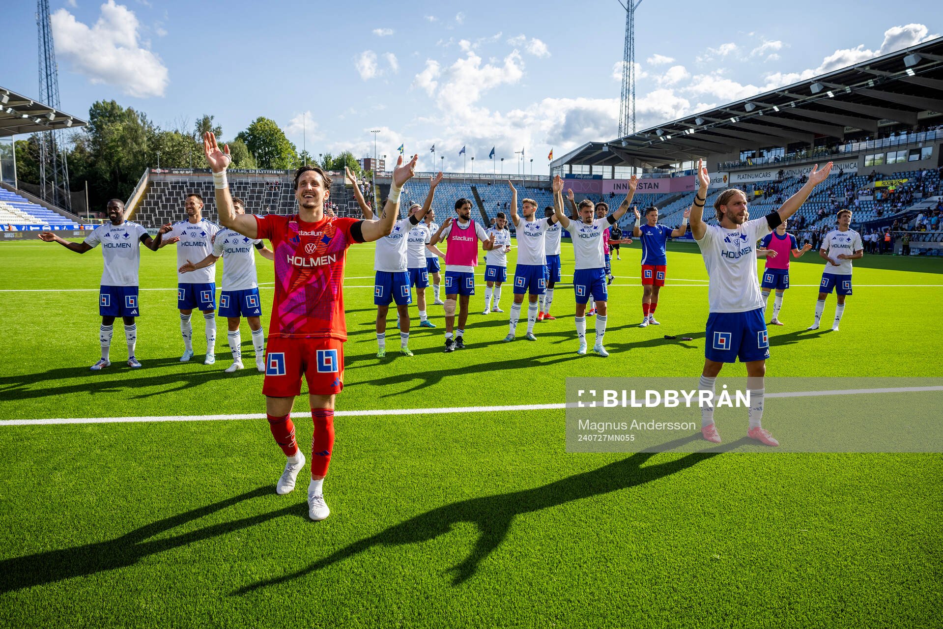 IFK Norrköpings målvakt David Mitov Nilsson och