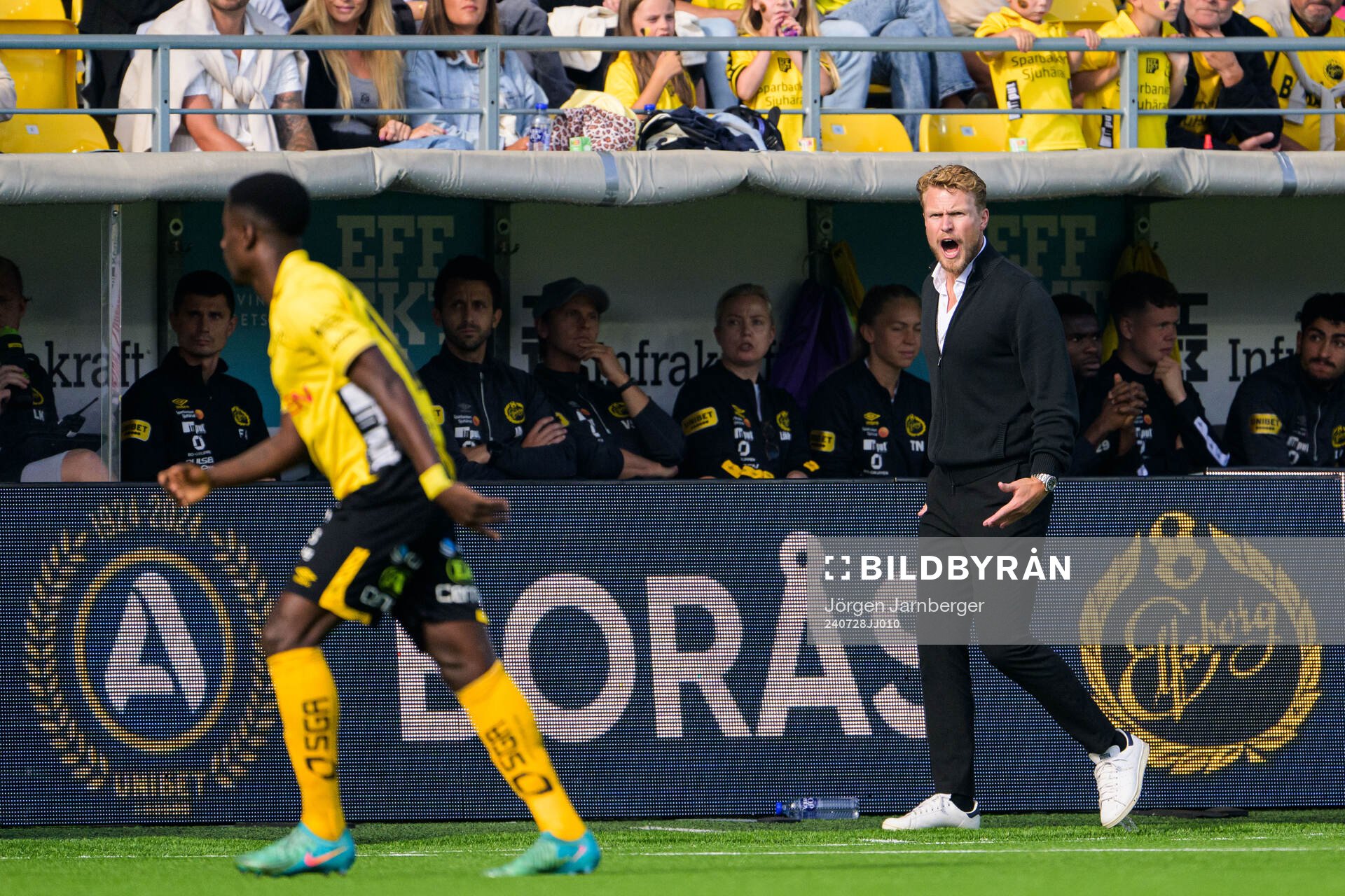 Elfsborgs manager Oscar Hiljemark