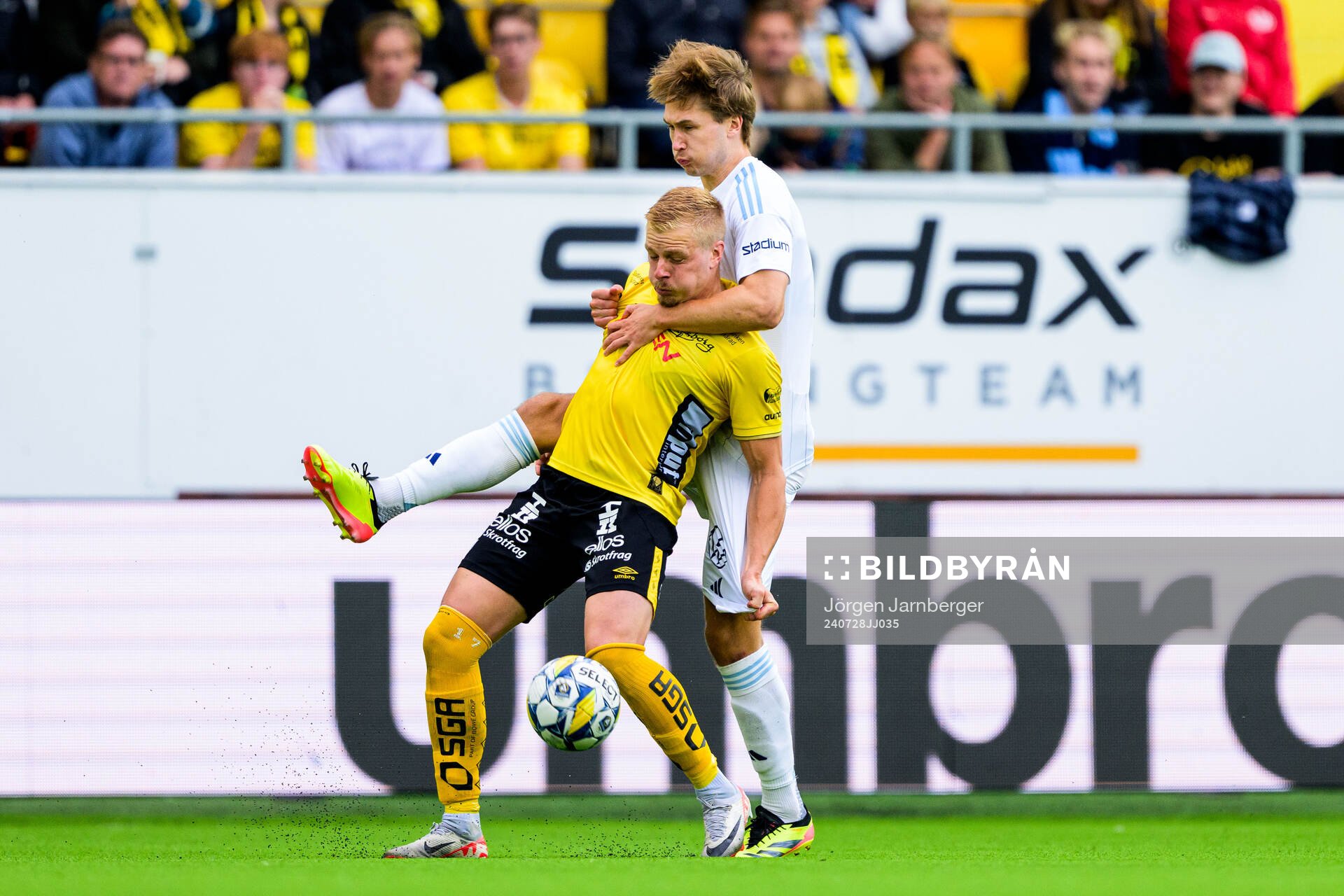 Elfsborgs Per Frick och Djurgårdens Miro Tenho