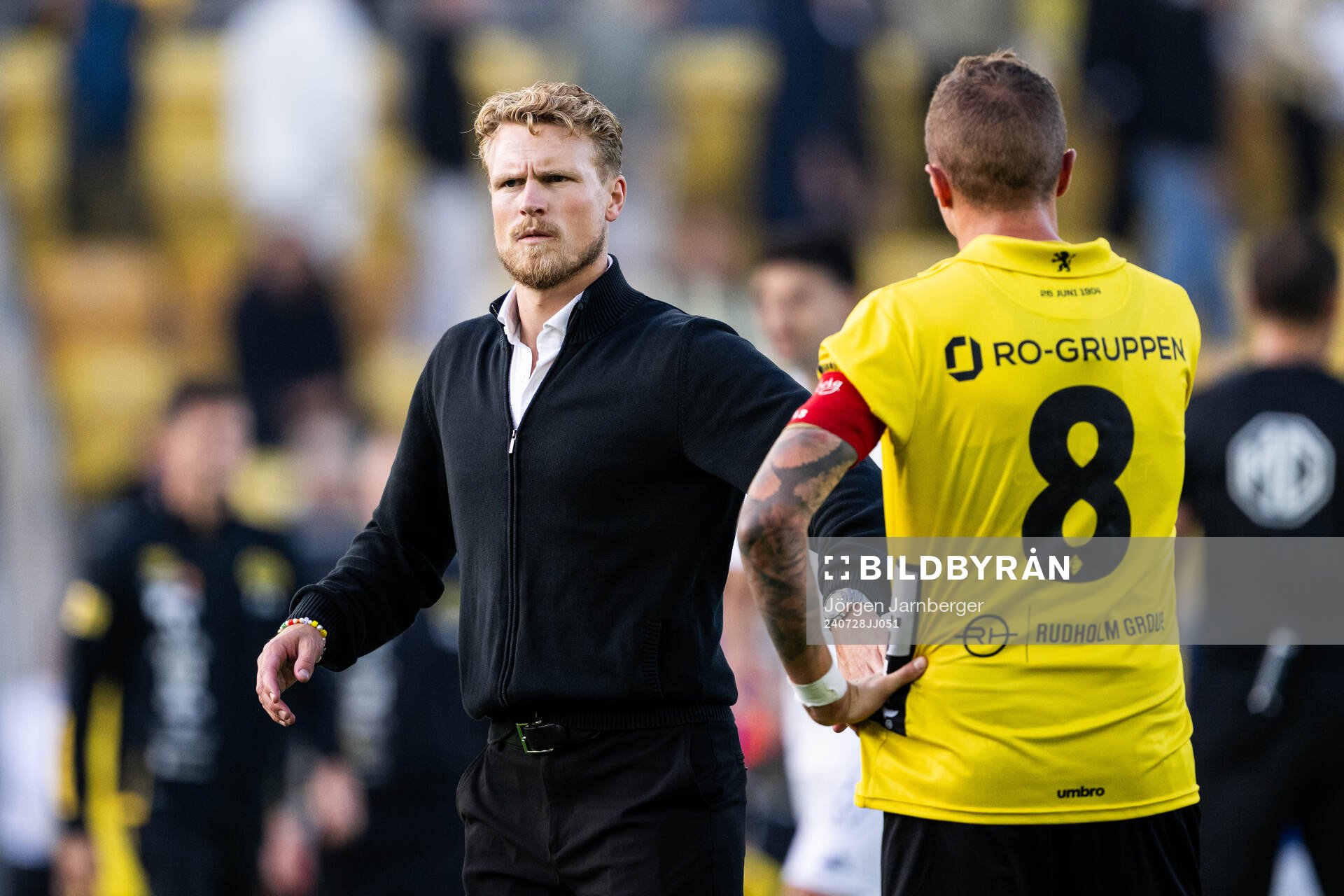 Elfsborgs manager Oscar Hiljemark