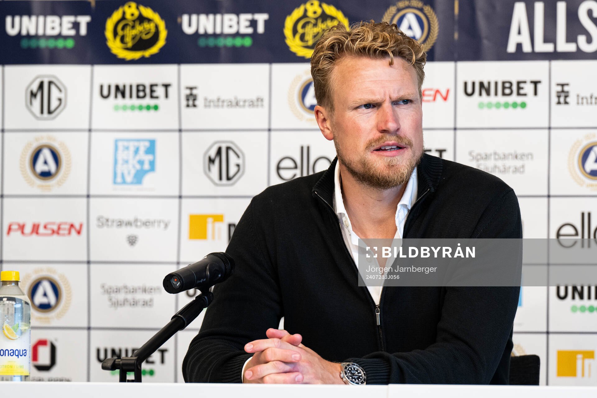 Elfsborgs manager Oscar Hiljemark