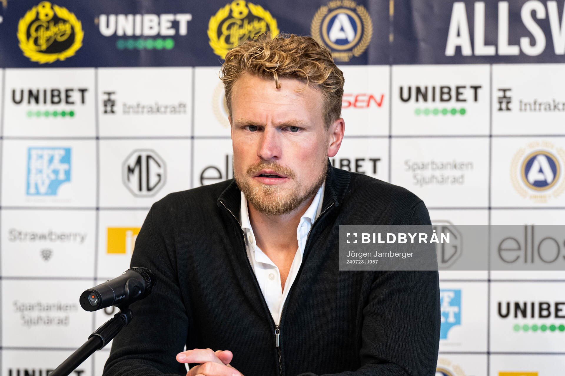Elfsborgs manager Oscar Hiljemark