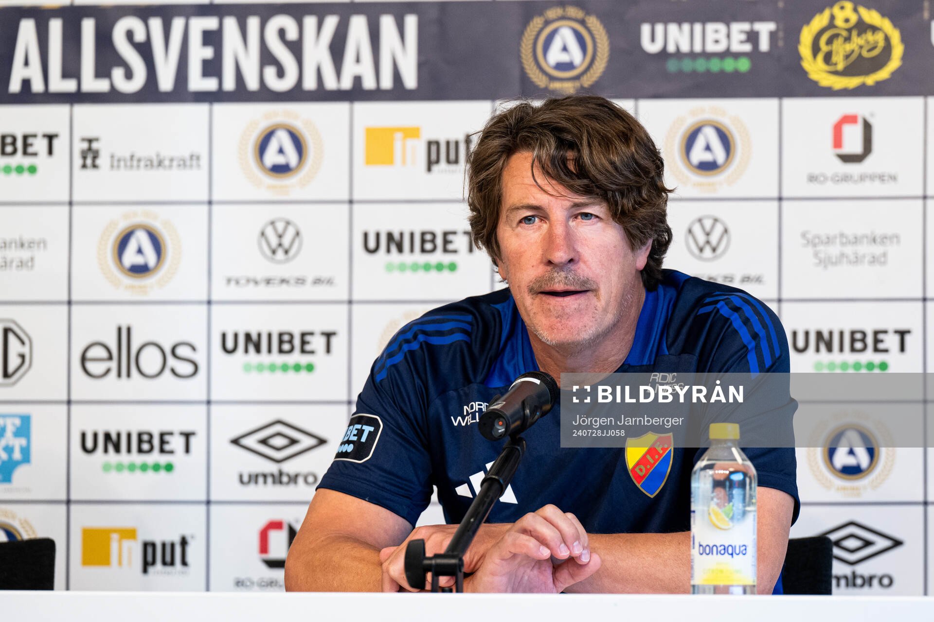 Djurgårdens tränare Thomas Lagerlöf