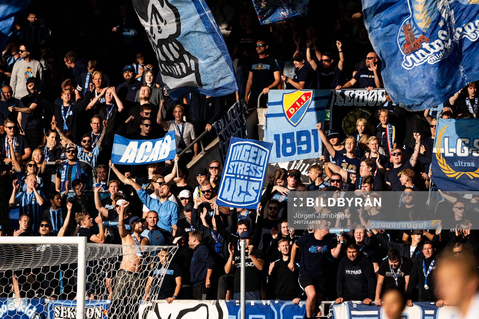 under fotbollsmatchen i Allsvenskan mellan Elfsborg och