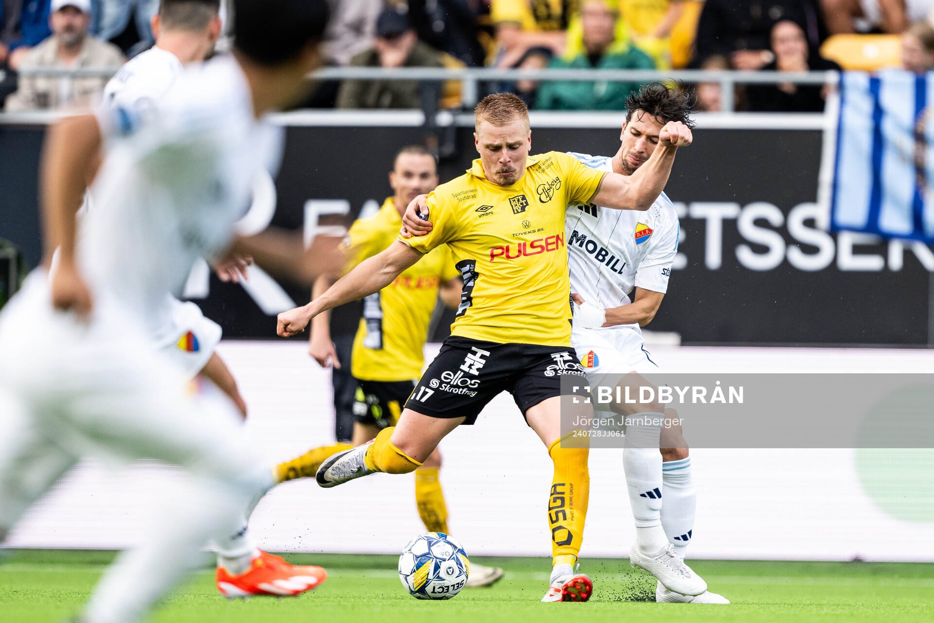 Elfsborgs Per Frick och Djurgårdens Gustav Wikheim