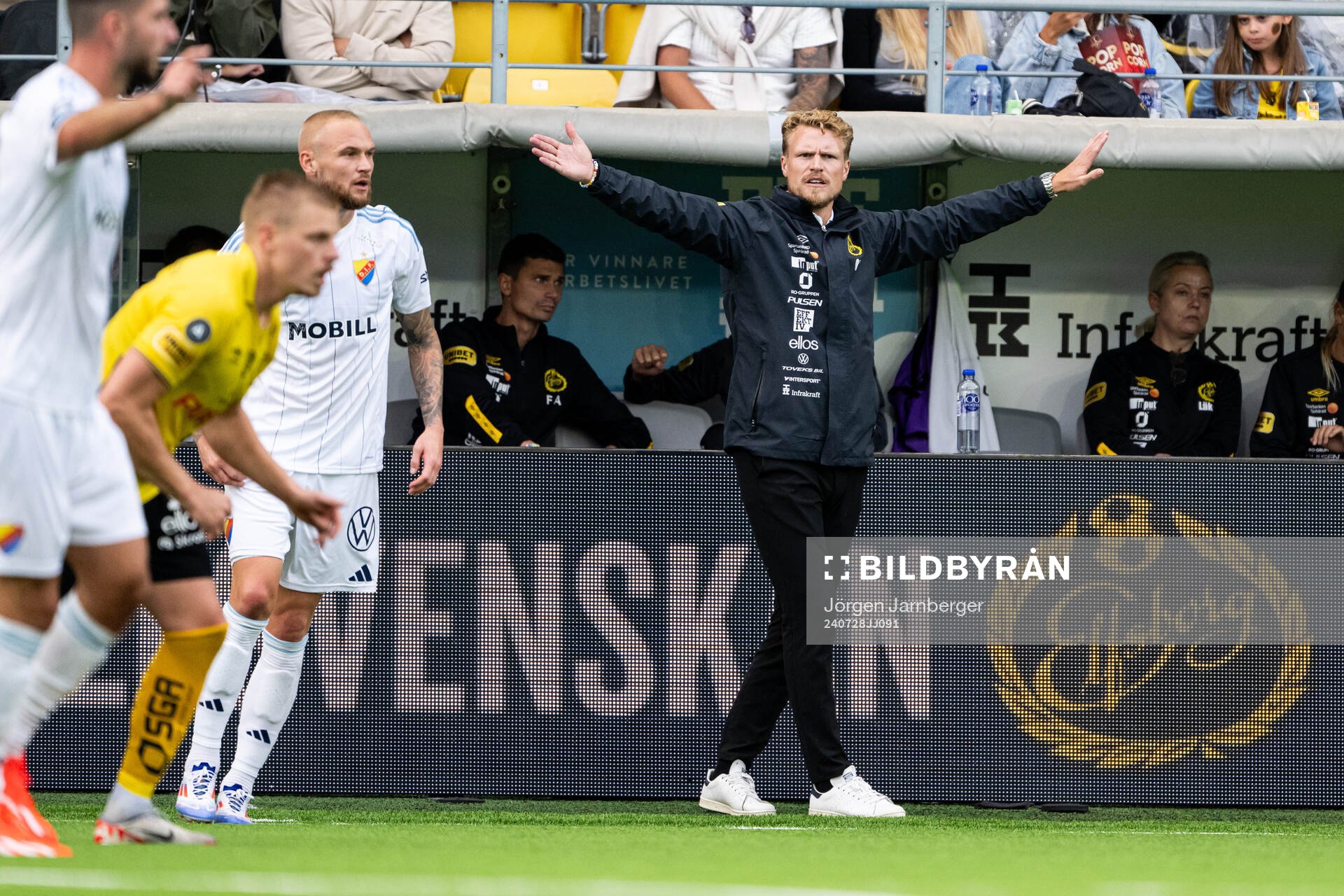 Elfsborgs manager Oscar Hiljemark