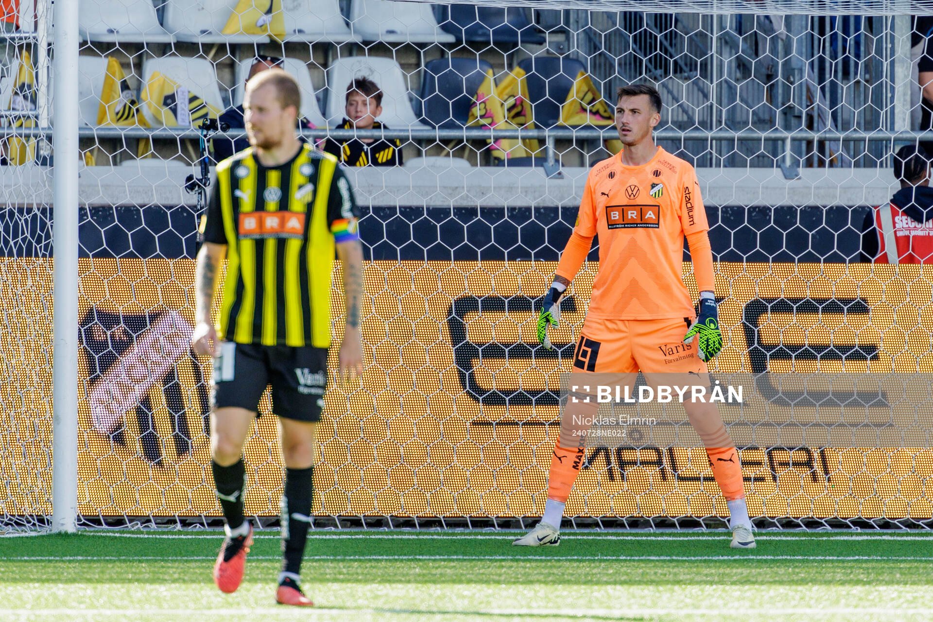 Häckens målvakt Andreas Linde