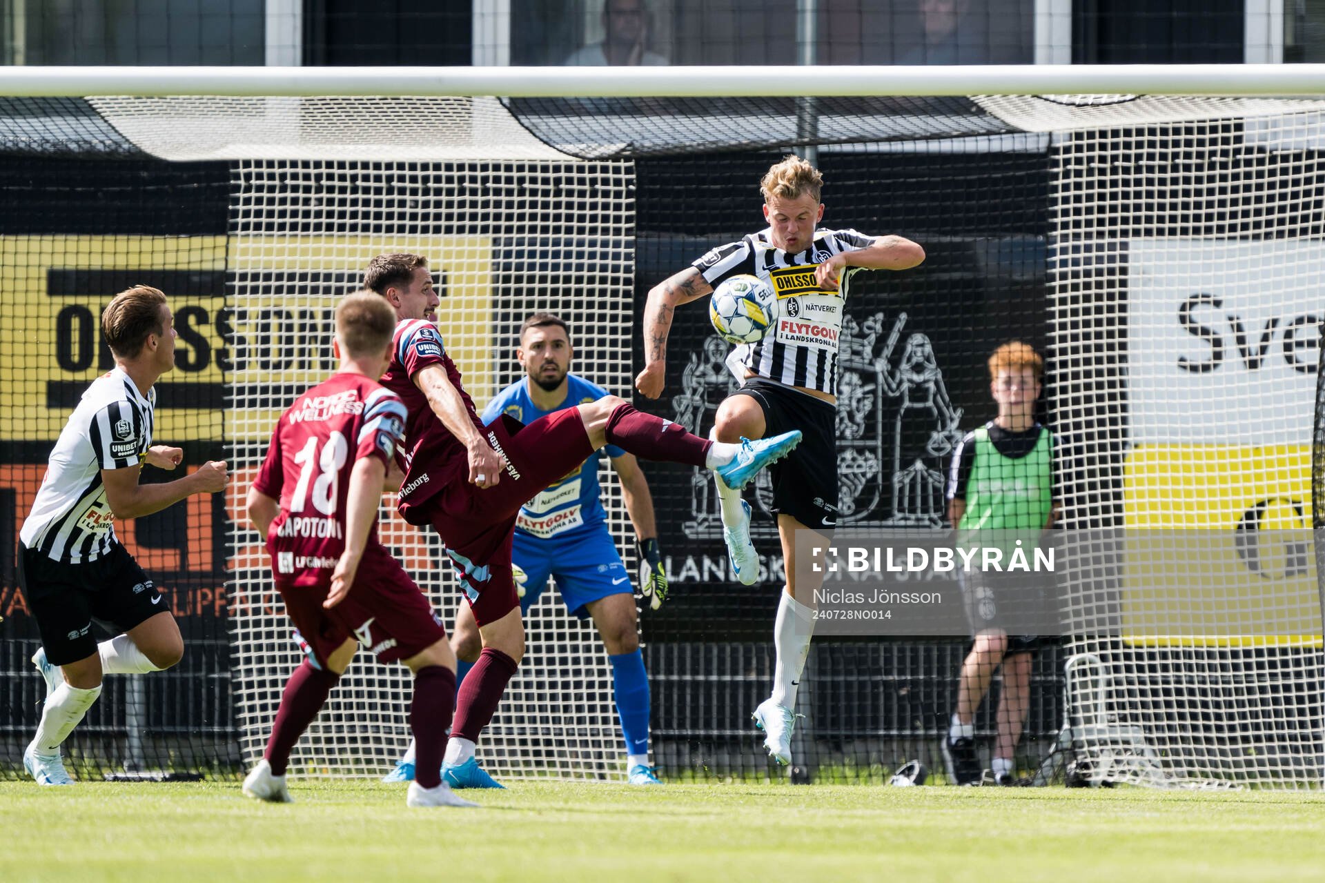 Gefles Lukas Browning Lagerfeldt och Landskronas Frederik