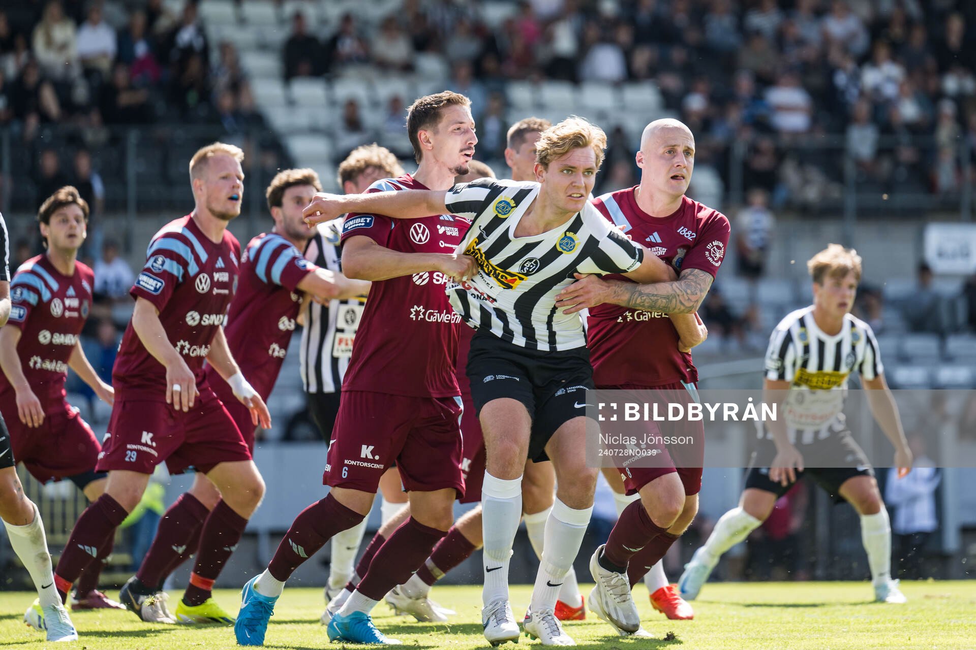 Gefles Lukas Browning Lagerfeldt och Landskronas Melker