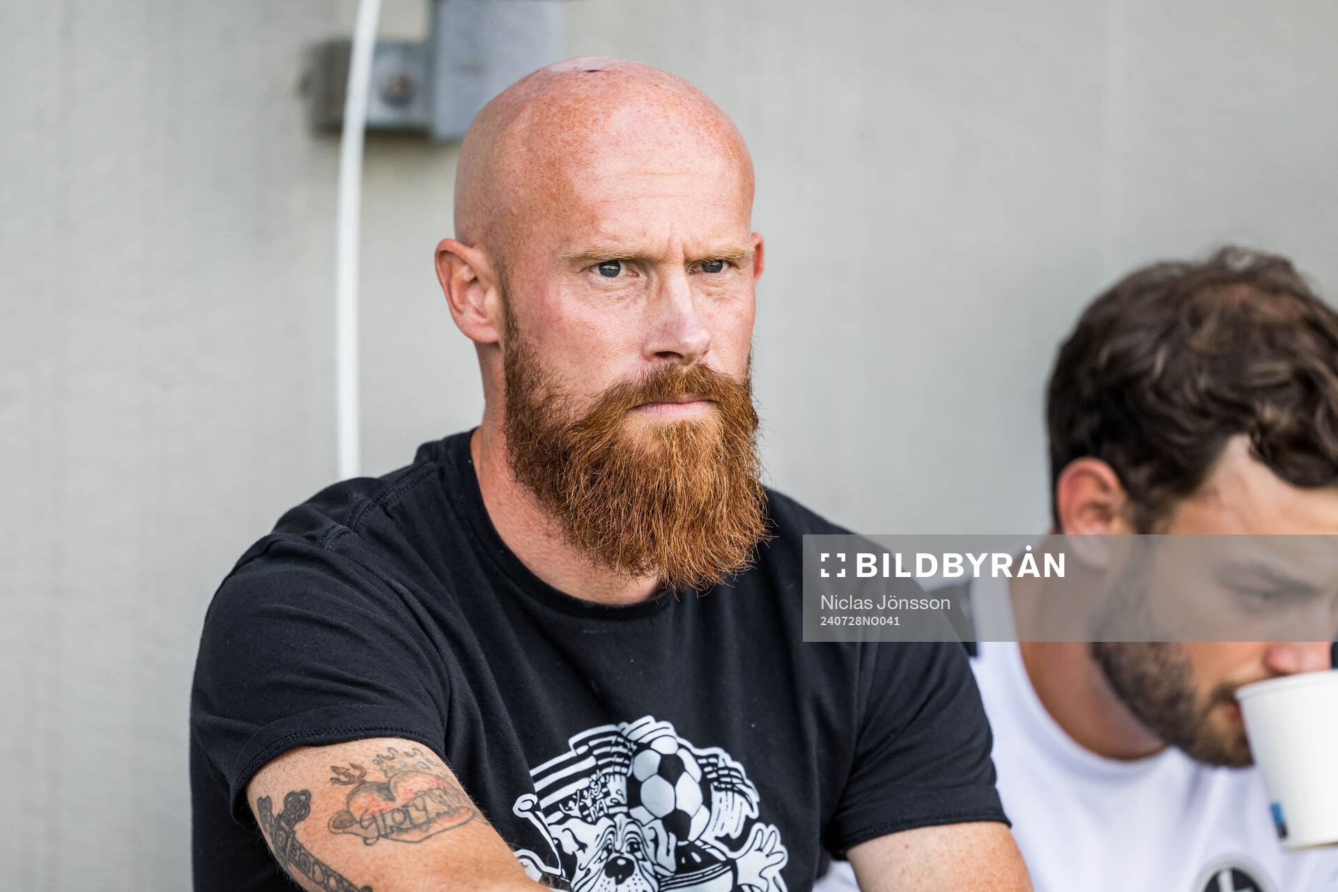 Landskronas tränare Max Mölder