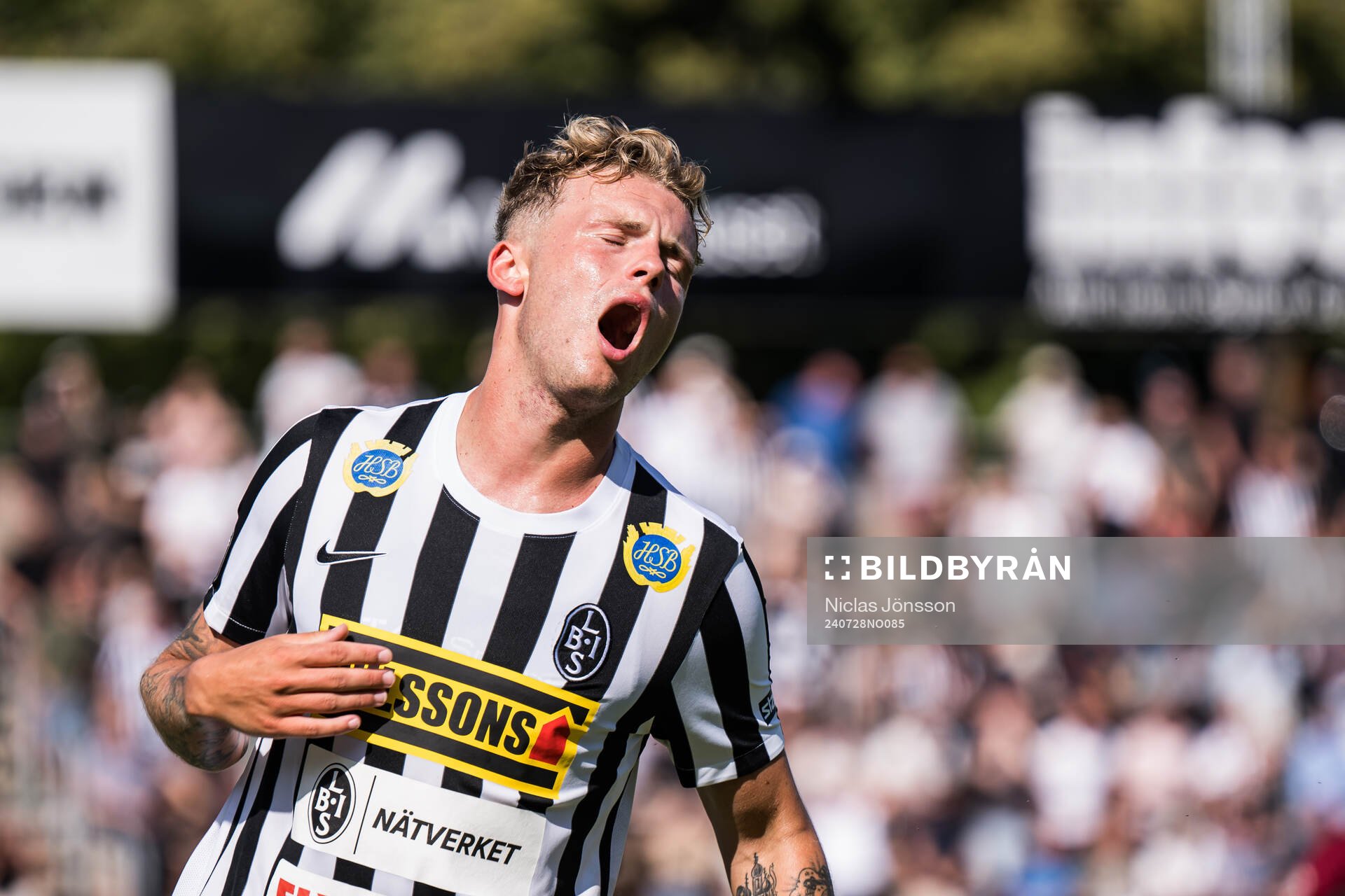 Landskronas Frederik Ihler deppar