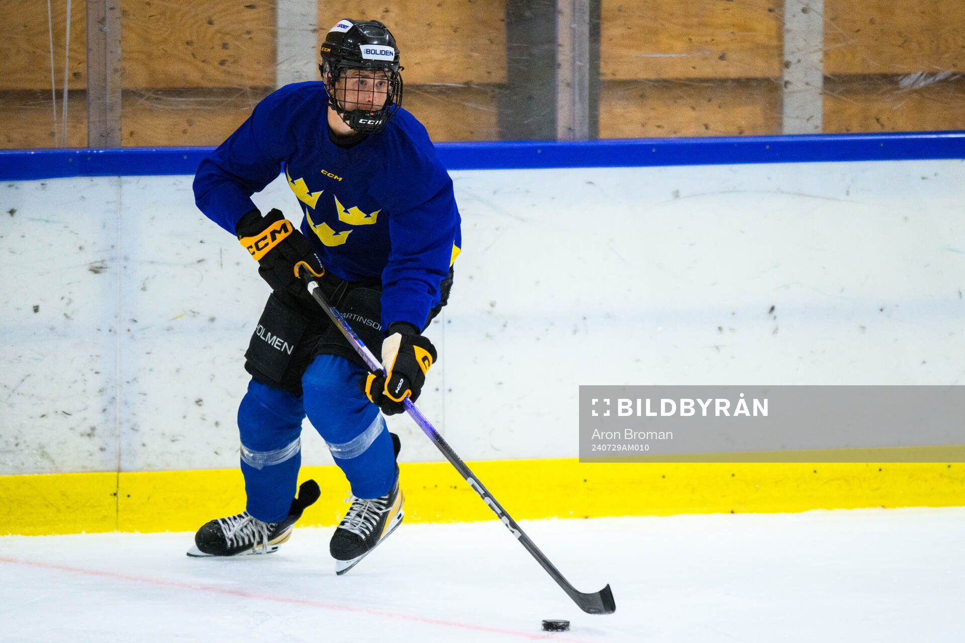 Zeb Lindgren of Sweden