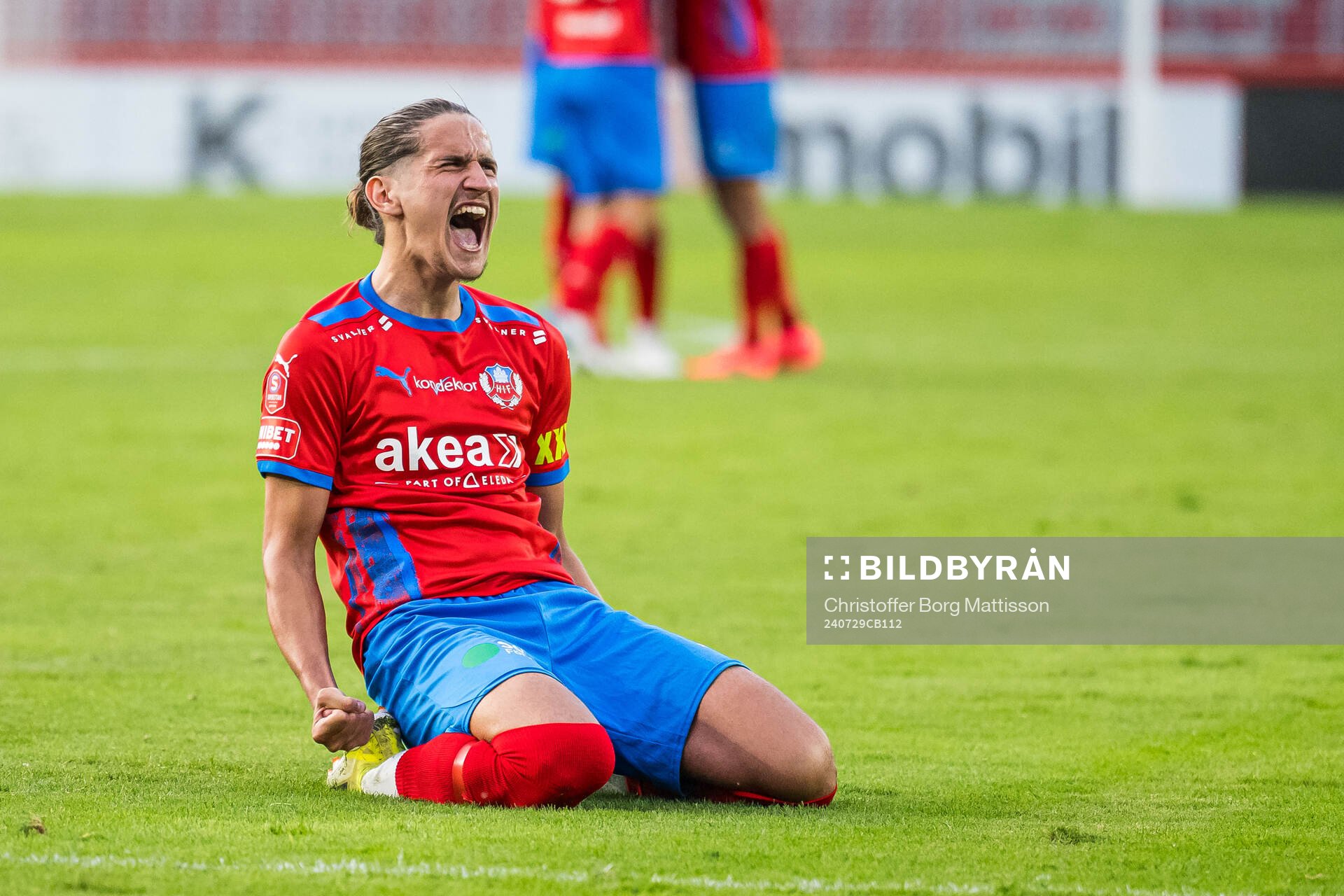 Helsingborgs Ervin Gigovic jublar