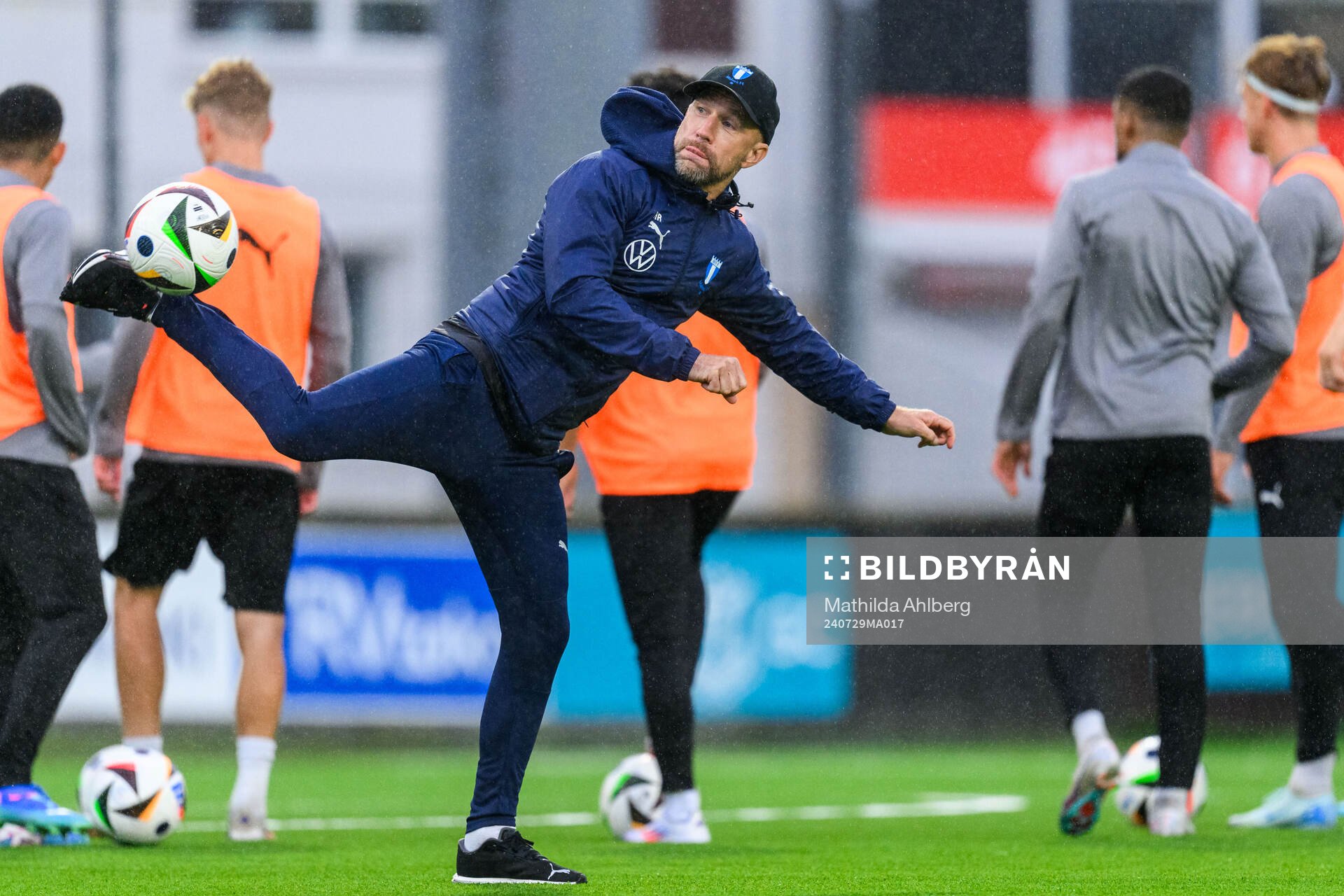 Head coach Henrik Rydström of Malmö FF