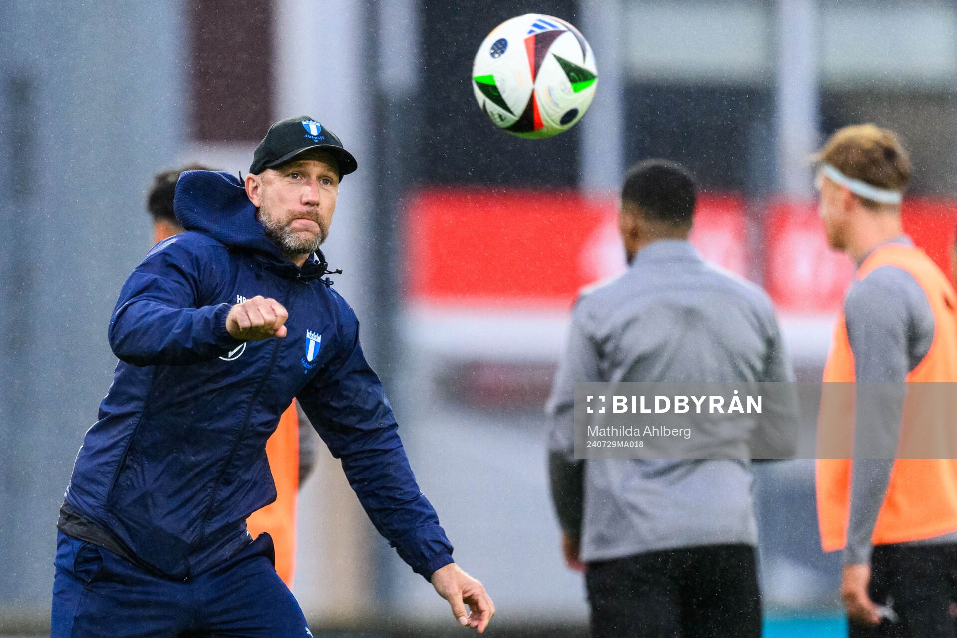 Head coach Henrik Rydström of Malmö FF