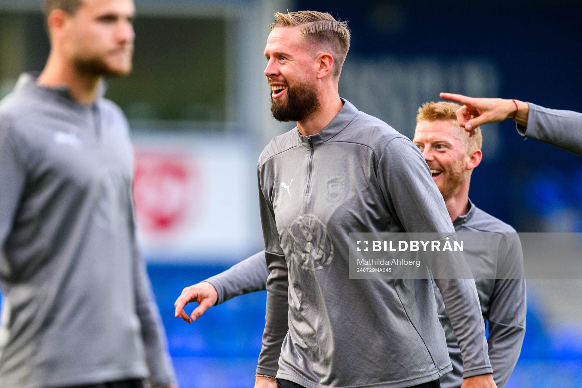 Pontus Jansson and Anders Christiansen of Malmö FF