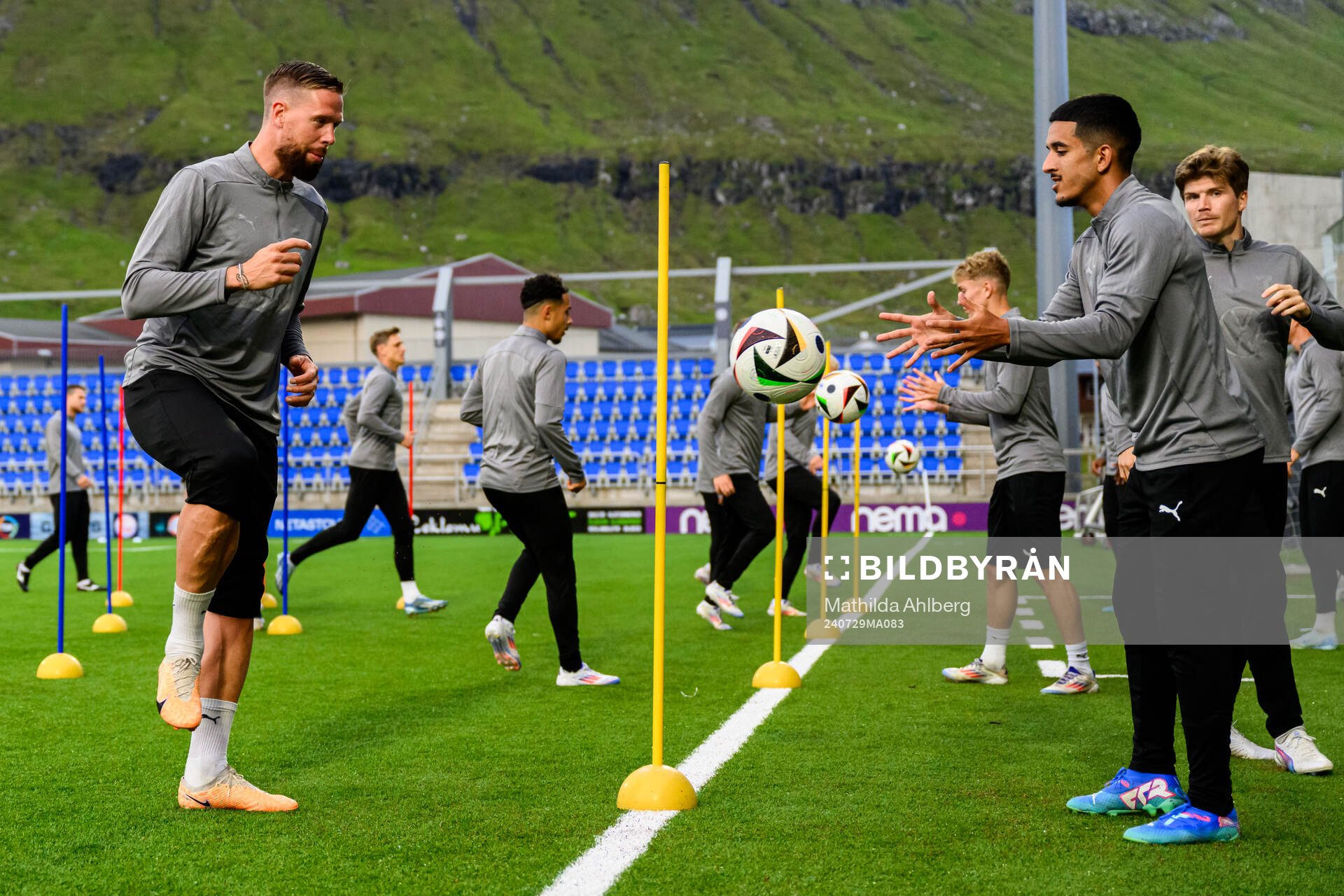 Pontus Jansson and Zakaria Loukili