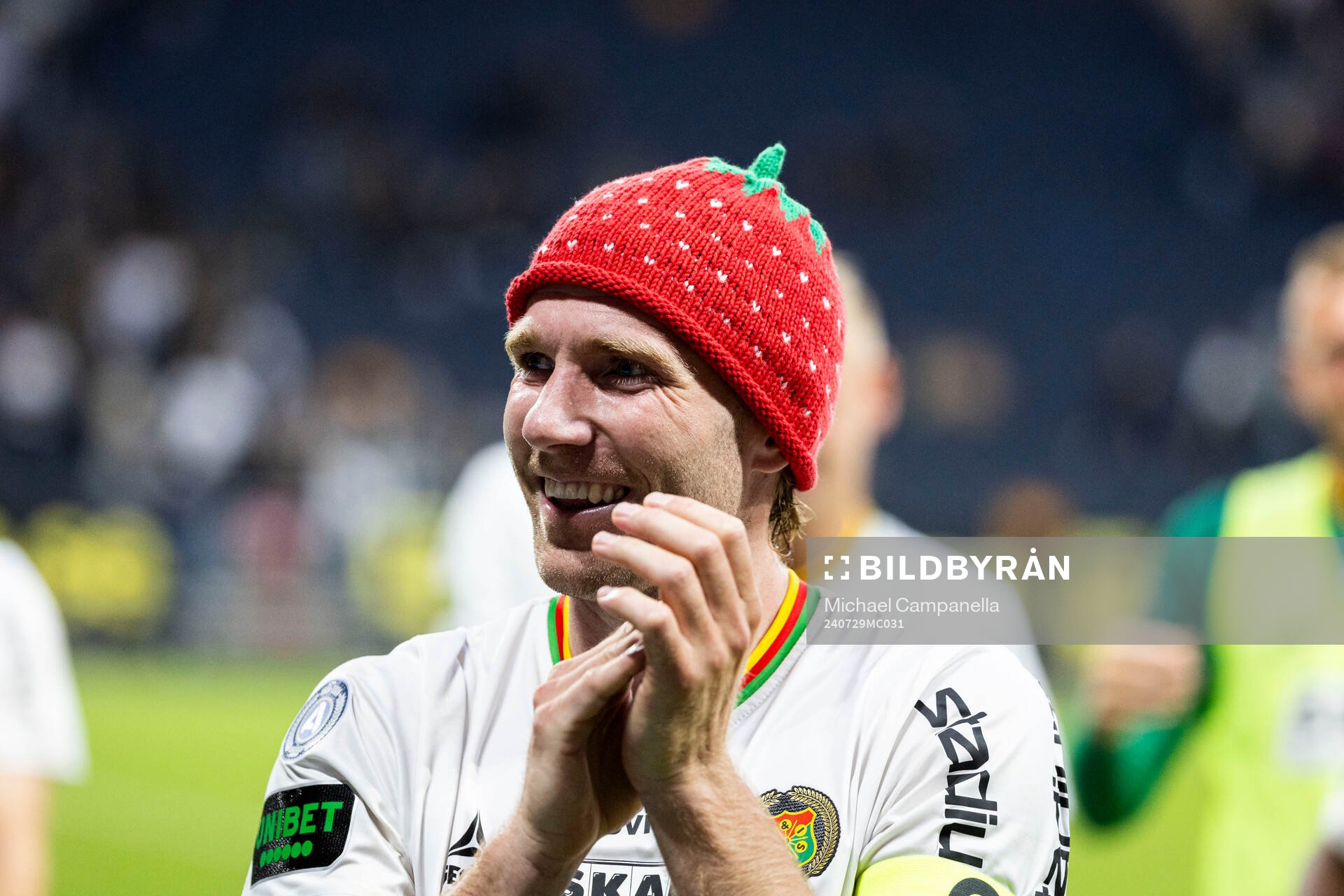 GAISs August Wängberg jublar