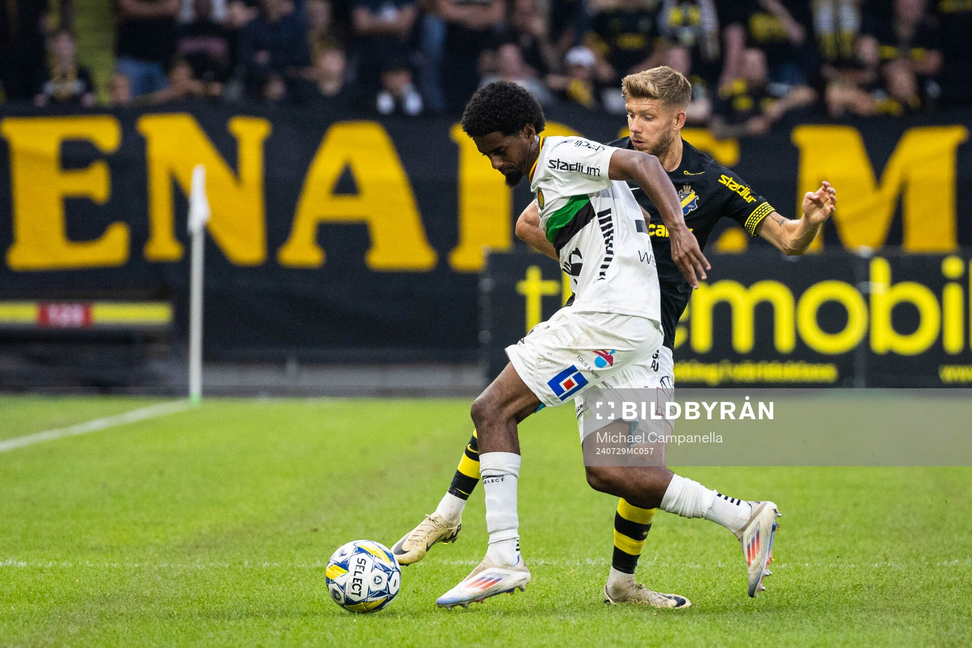 GAISs Harun Ibrahim och AIKs Anton Salétros
