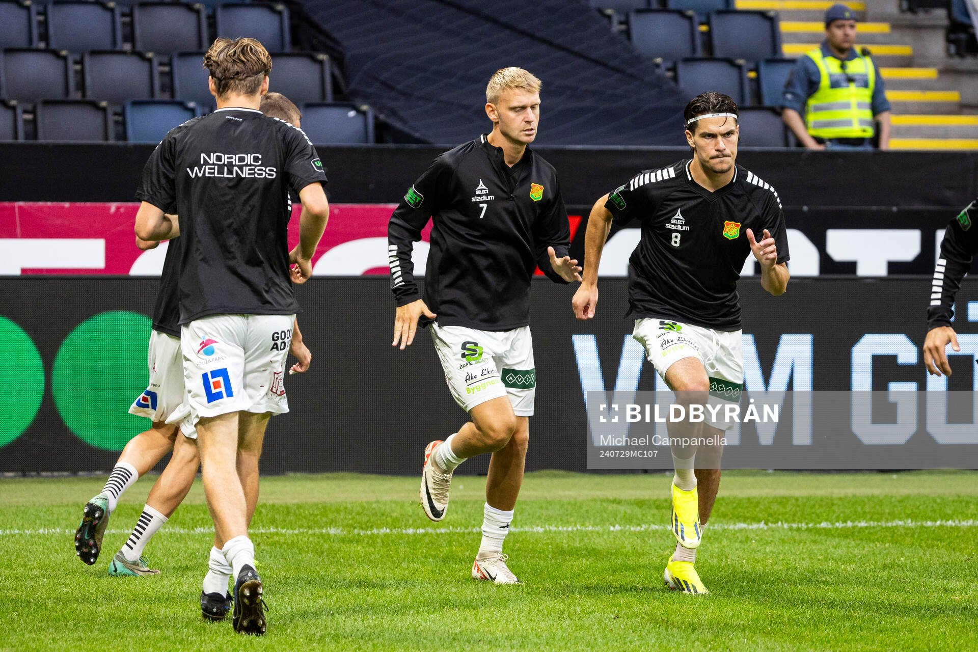 GAISs Joackim Åberg och William Milovanovic