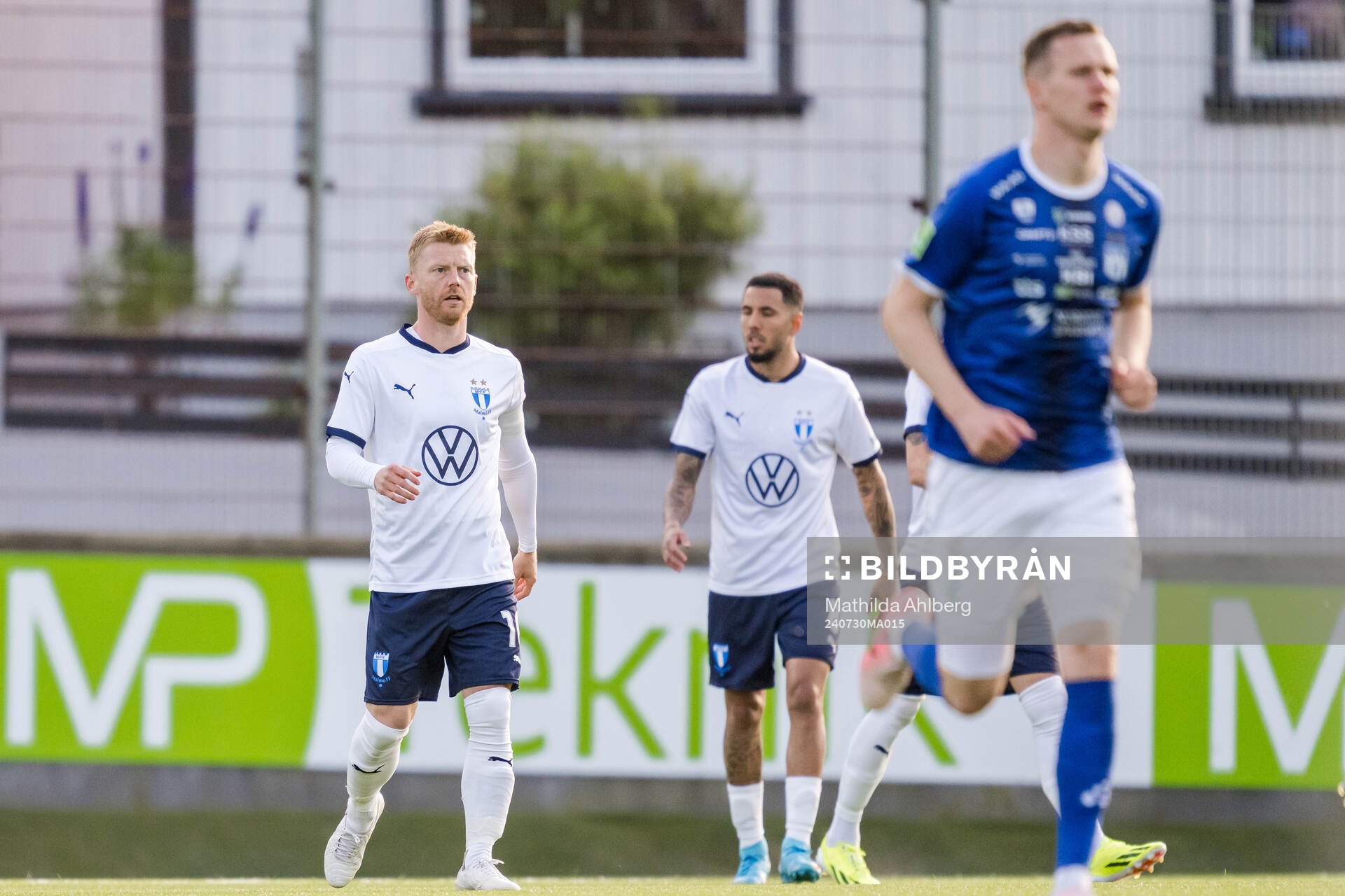Anders Christiansen of Malmö FF looks dejected