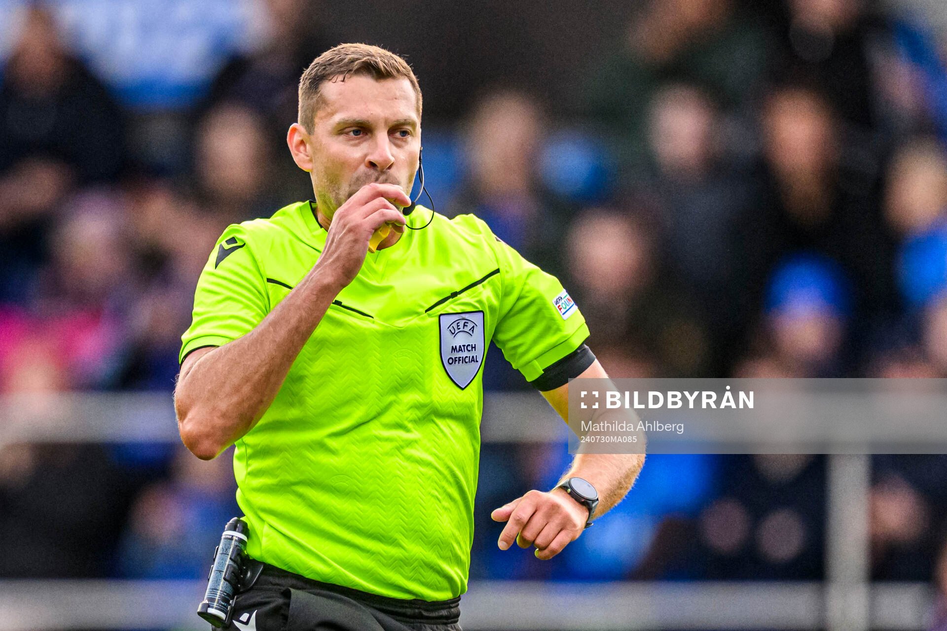 Referee Vitalijs Spasjonnikovs