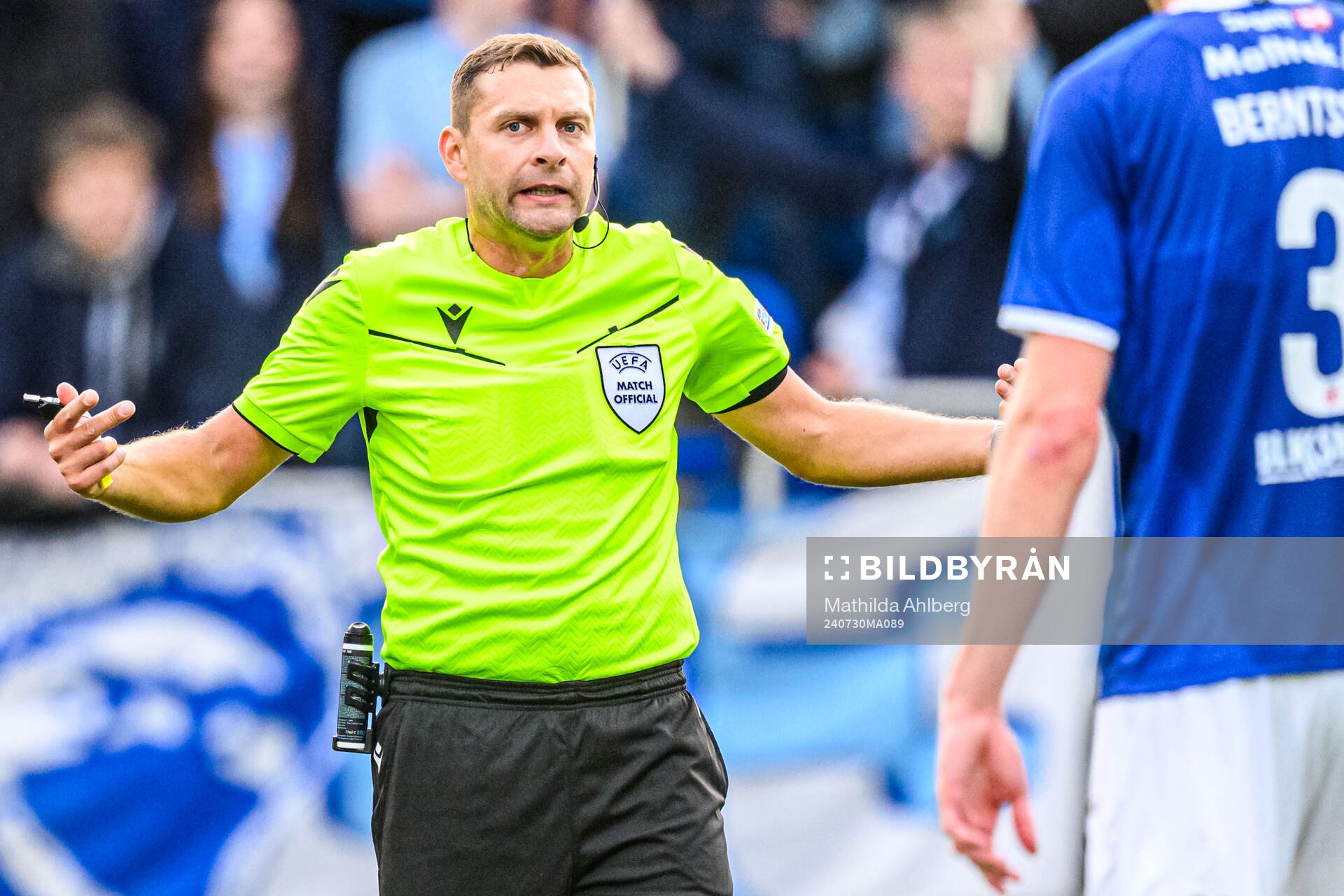 Referee Vitalijs Spasjonnikovs