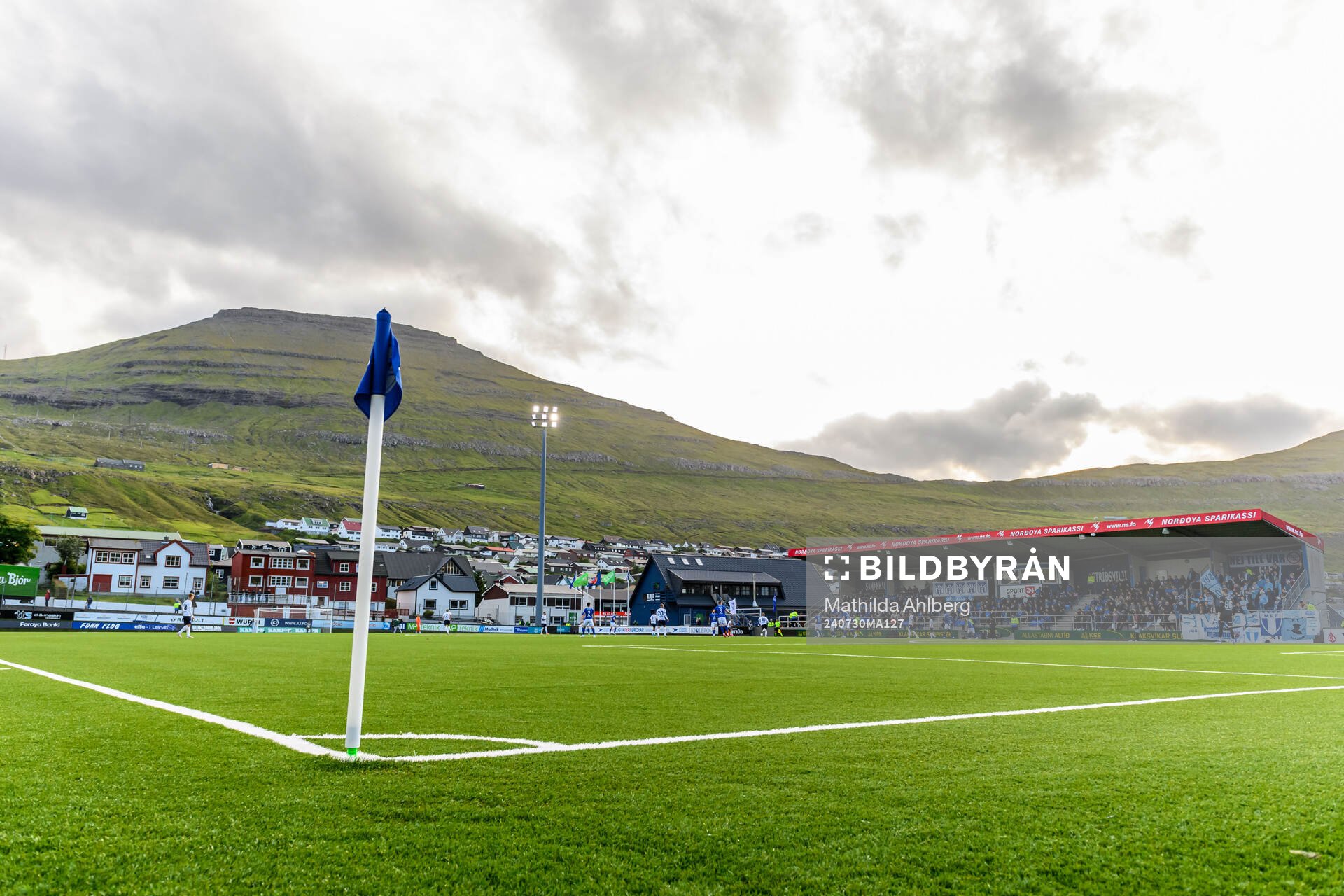 General view of Djupumyra Stadium