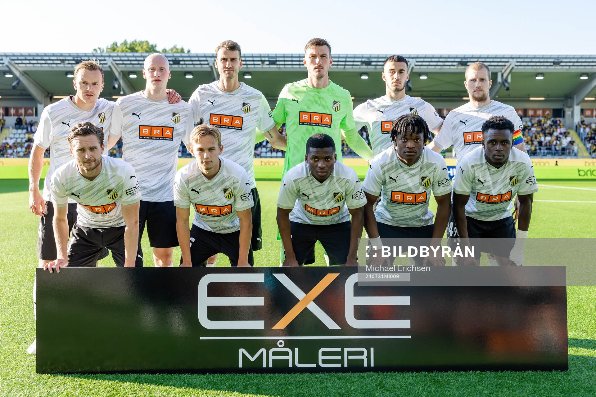 The starting eleven of Häcken