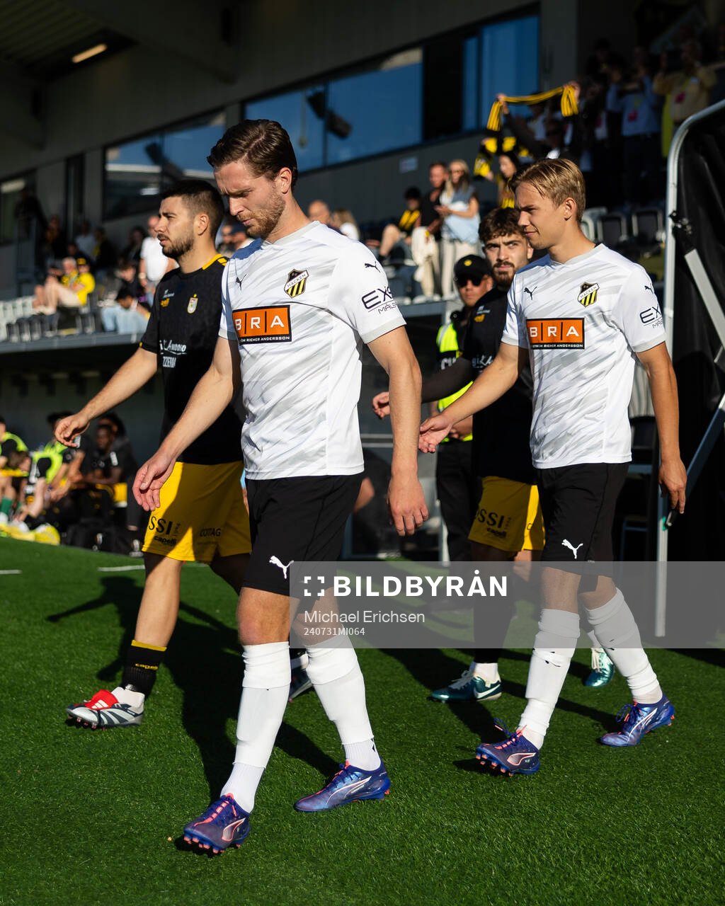 Adam Lundqvist and Pontus Dahbo of Häcken