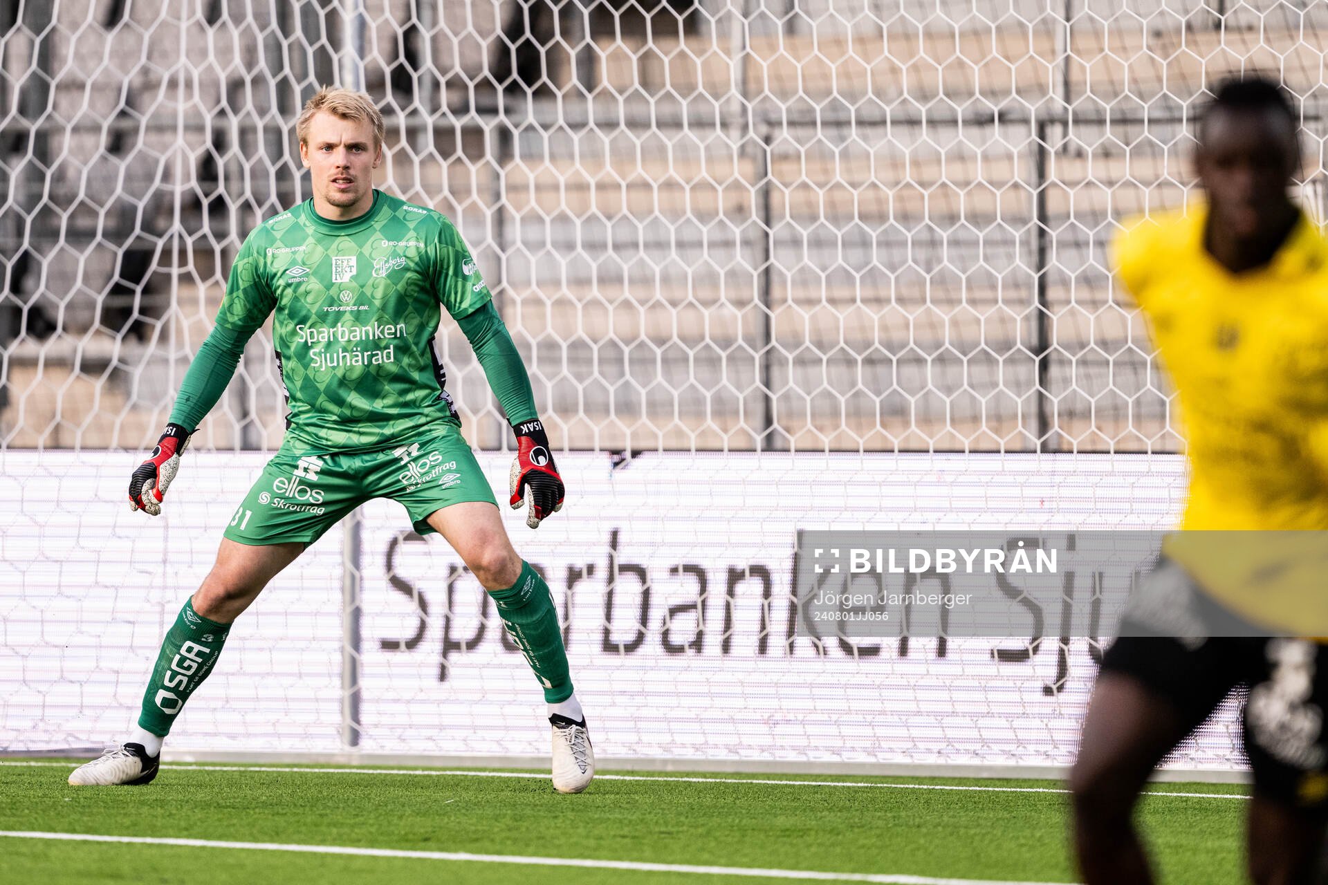 goalkeeper Isak Pettersson of Elfsborg
