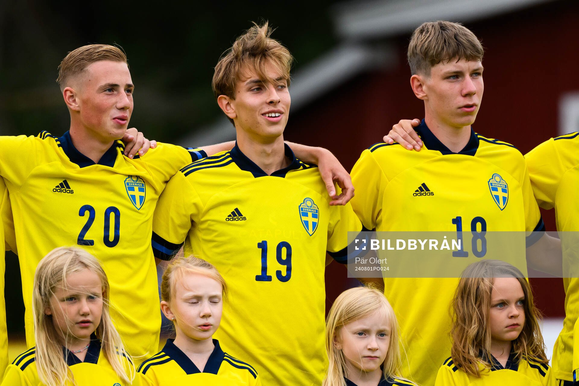 Sveriges Benjamin Bratt Emil Sadarangani och Björn Hedlöf