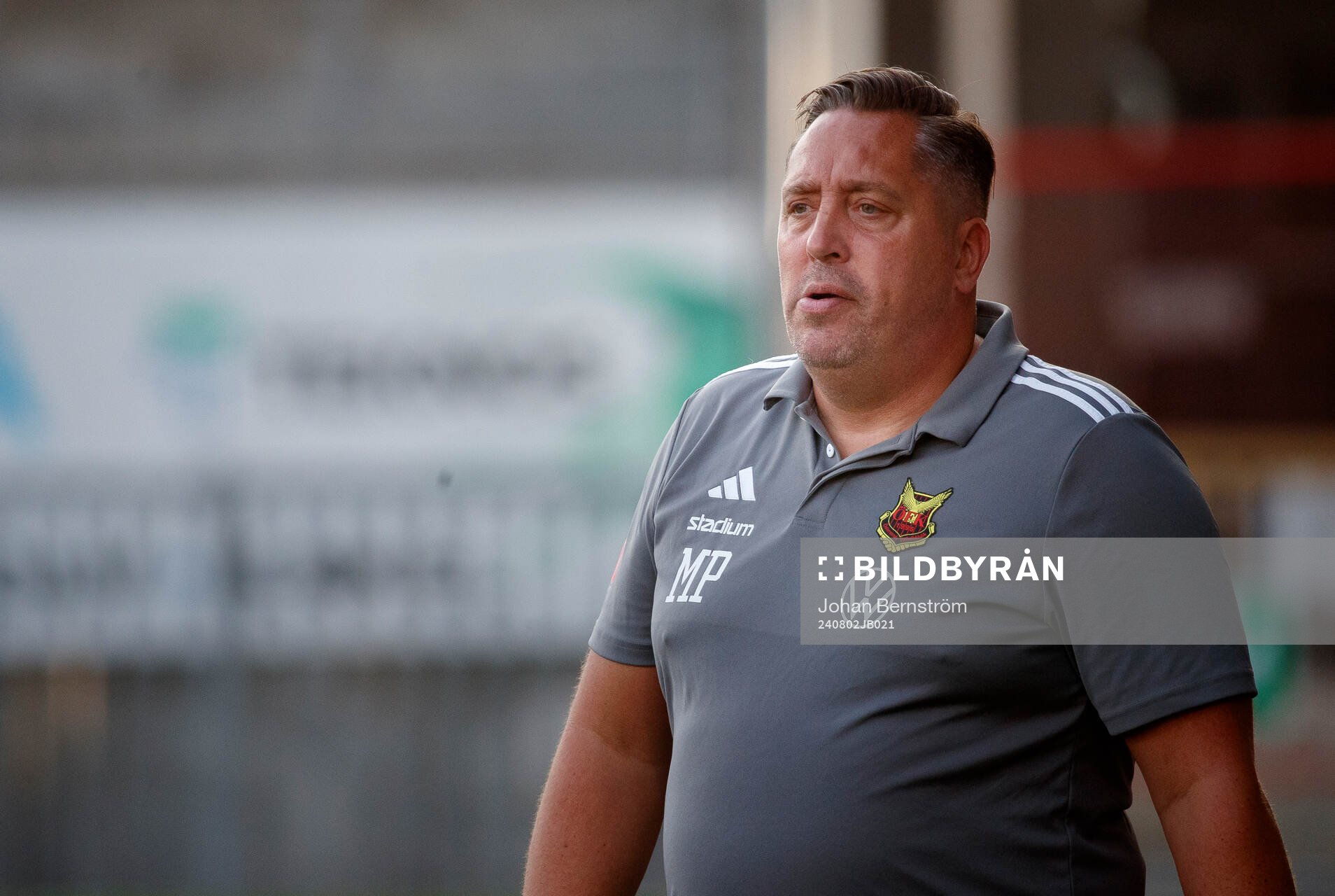 Östersunds tränare Magnus Powell