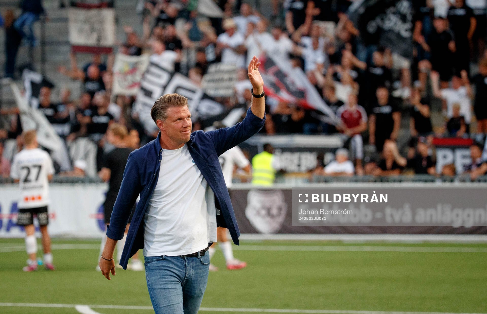 Örebros huvudtränare Christian Järdler är glad