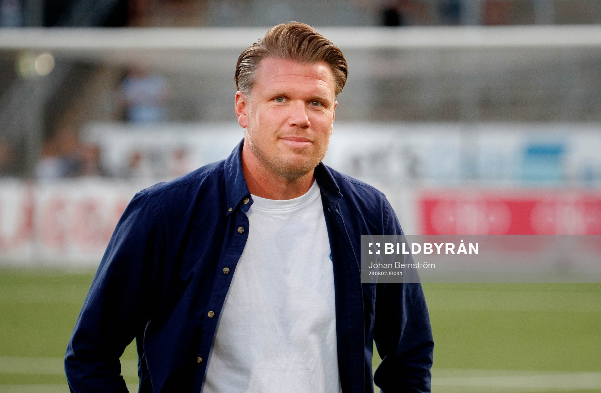 Örebros huvudtränare Christian Järdler är glad