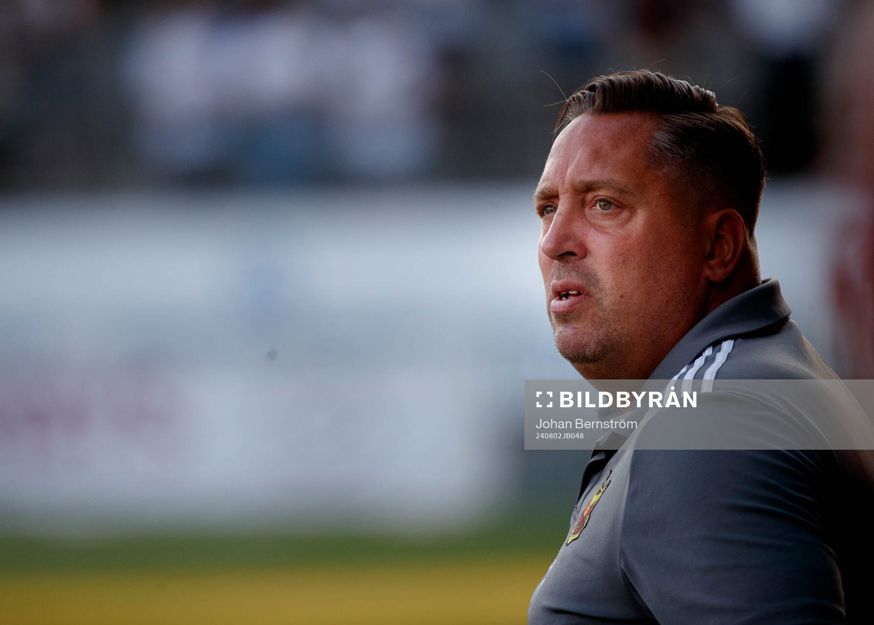 Östersunds tränare Magnus Powell